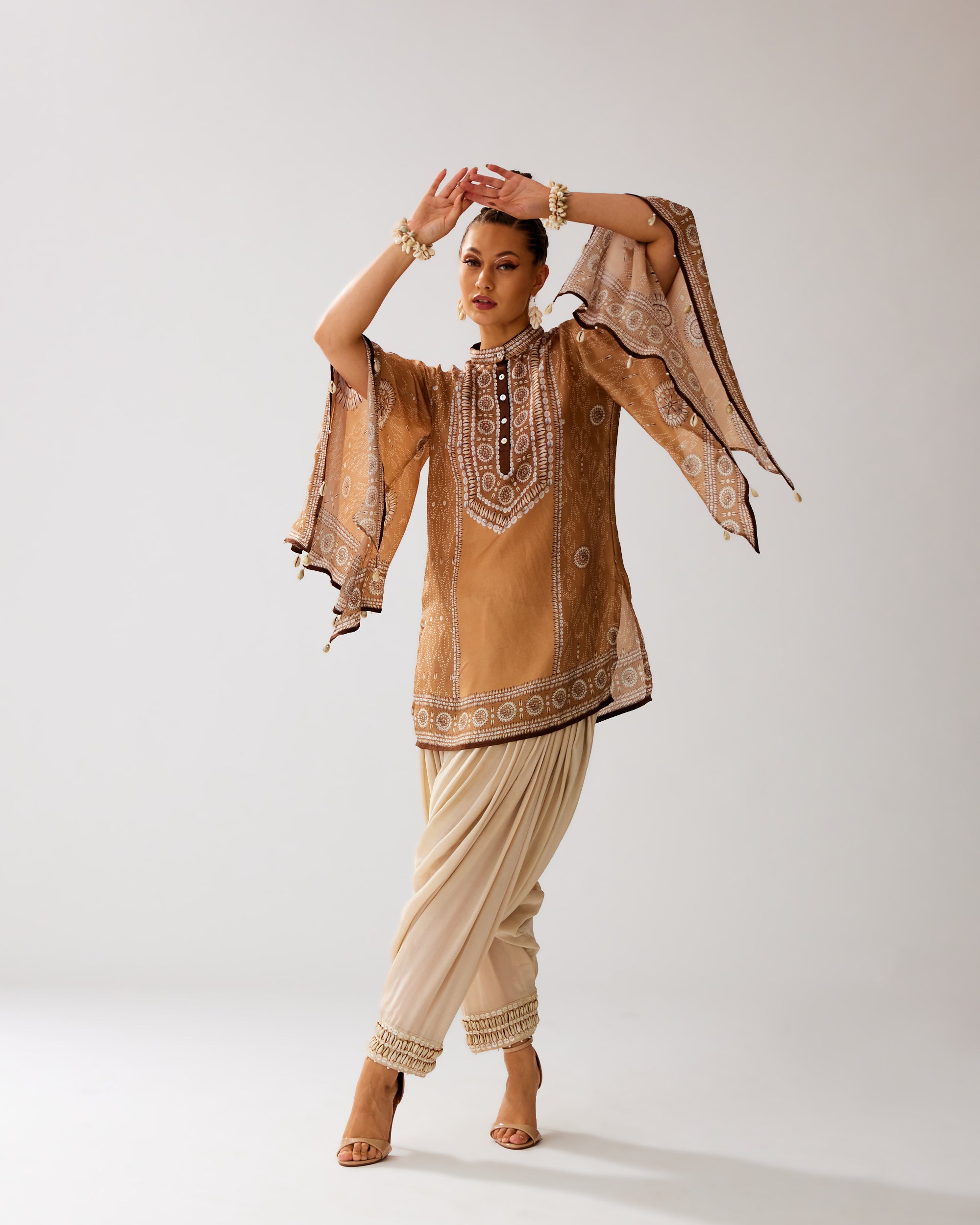 Zohra : Nylla/Salwar - Caramel
