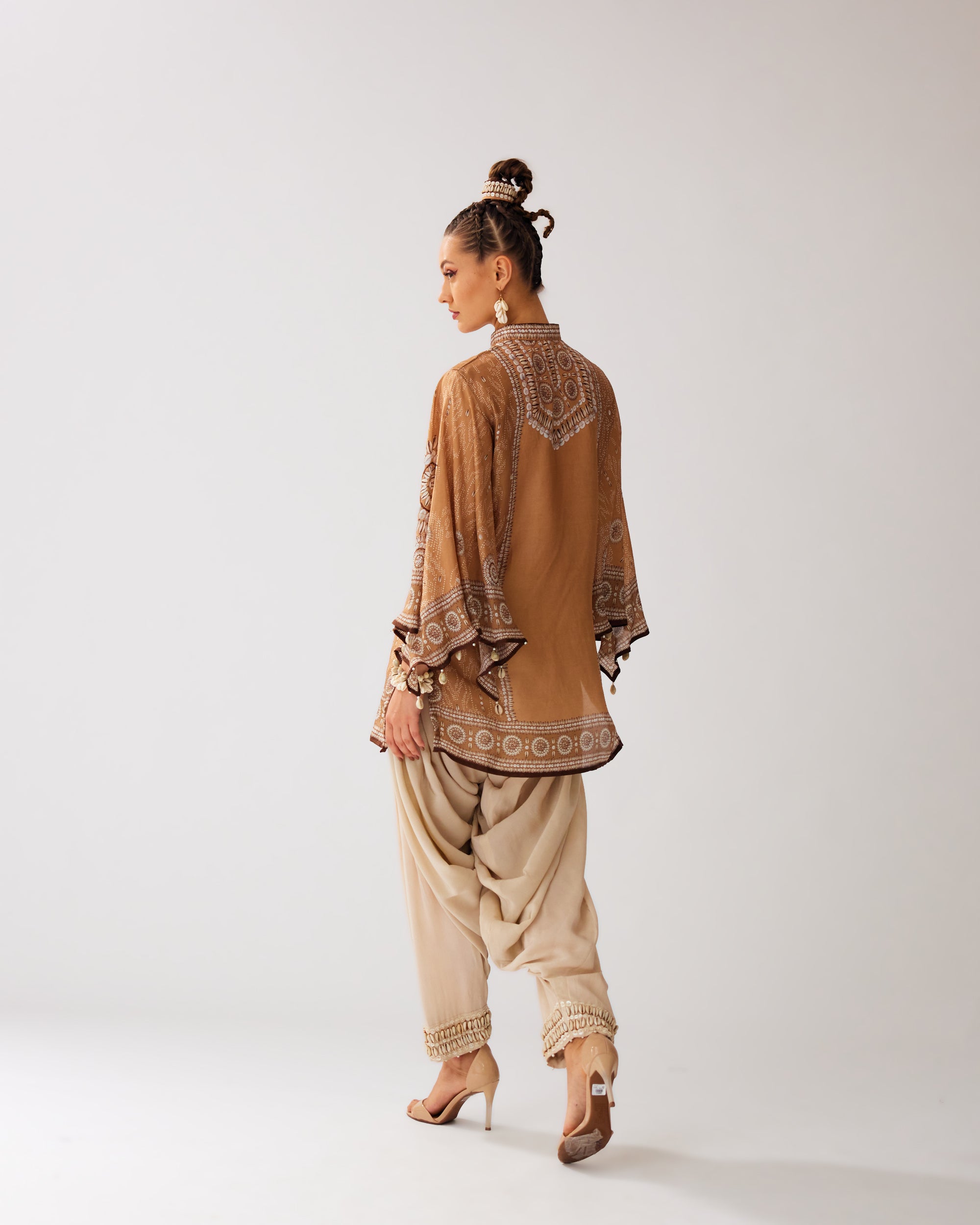 Zohra : Nylla/Salwar - Caramel