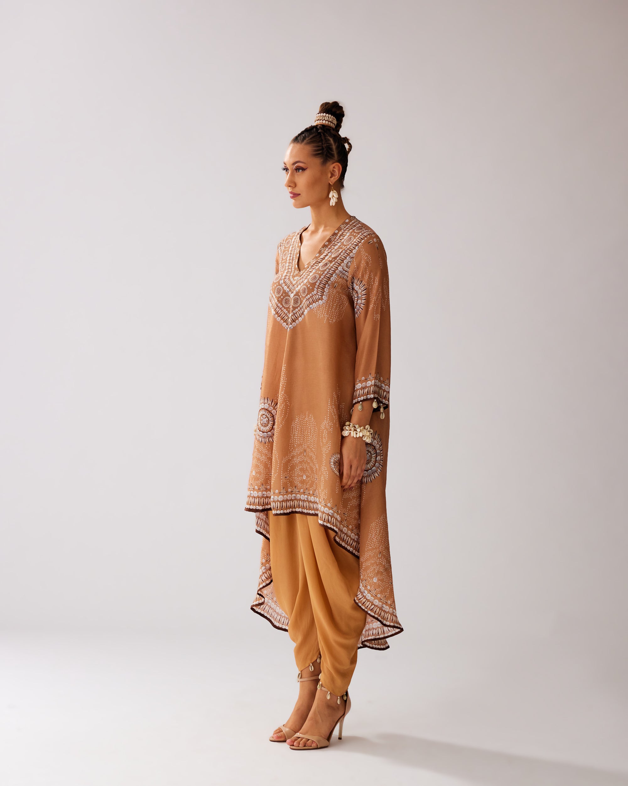 Zohra : Aarvi/Salwar - Caramel
