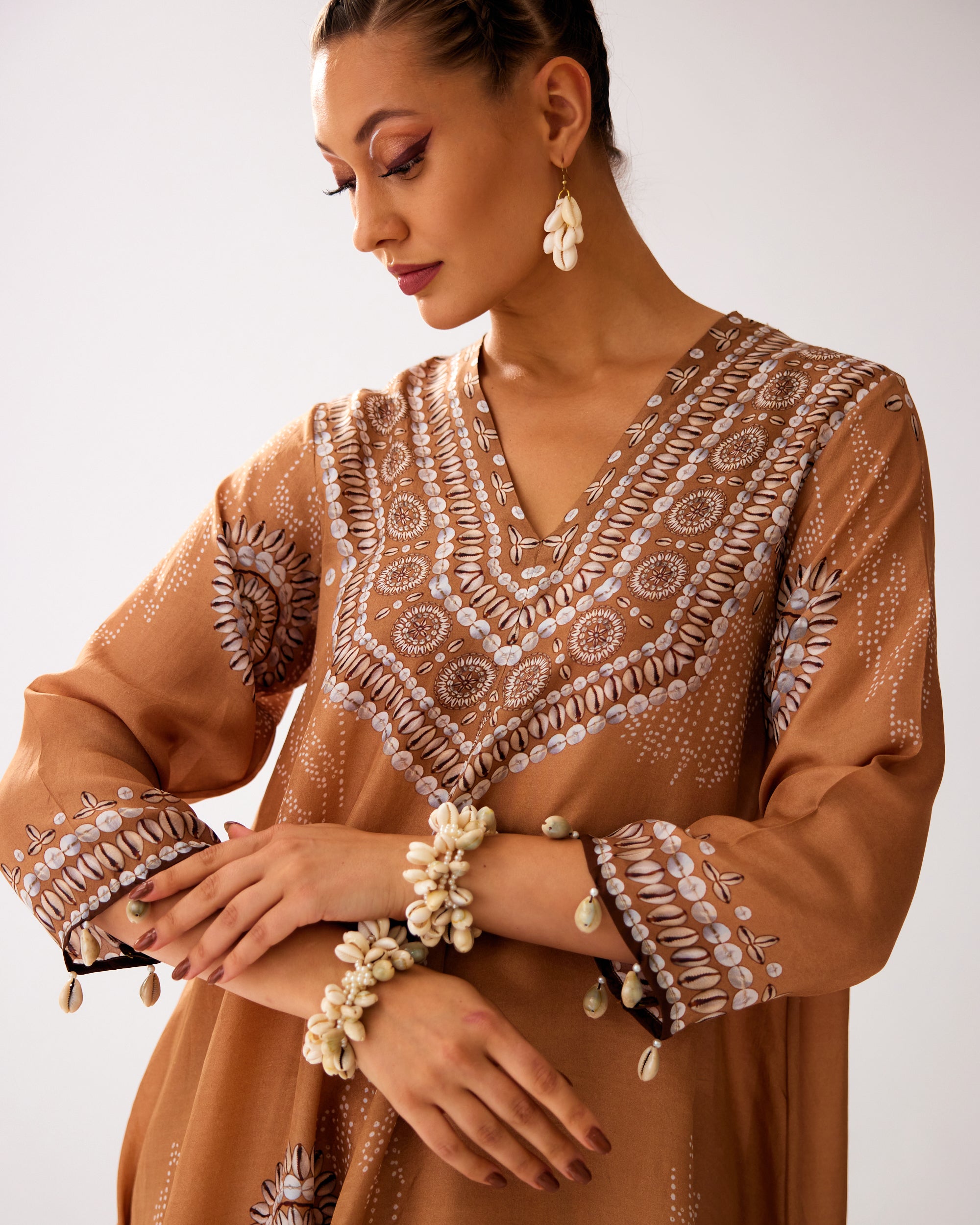 Zohra : Aarvi/Salwar - Caramel
