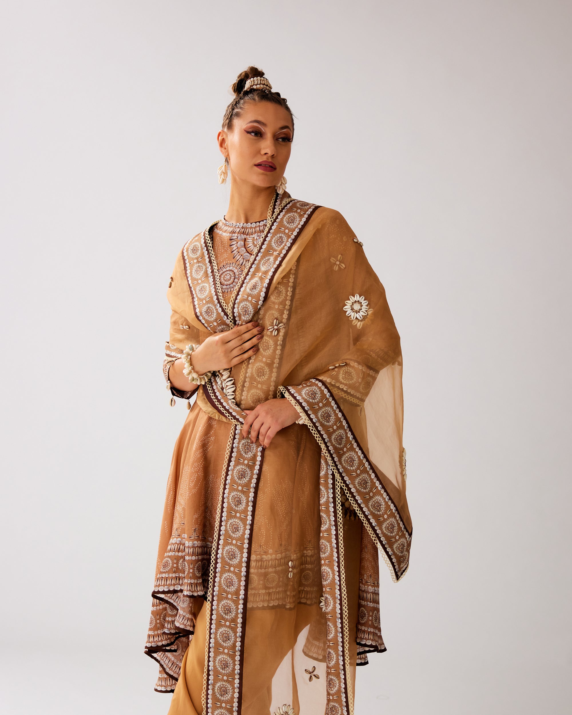 Zohra : Aamilah/Salwar - Caramel