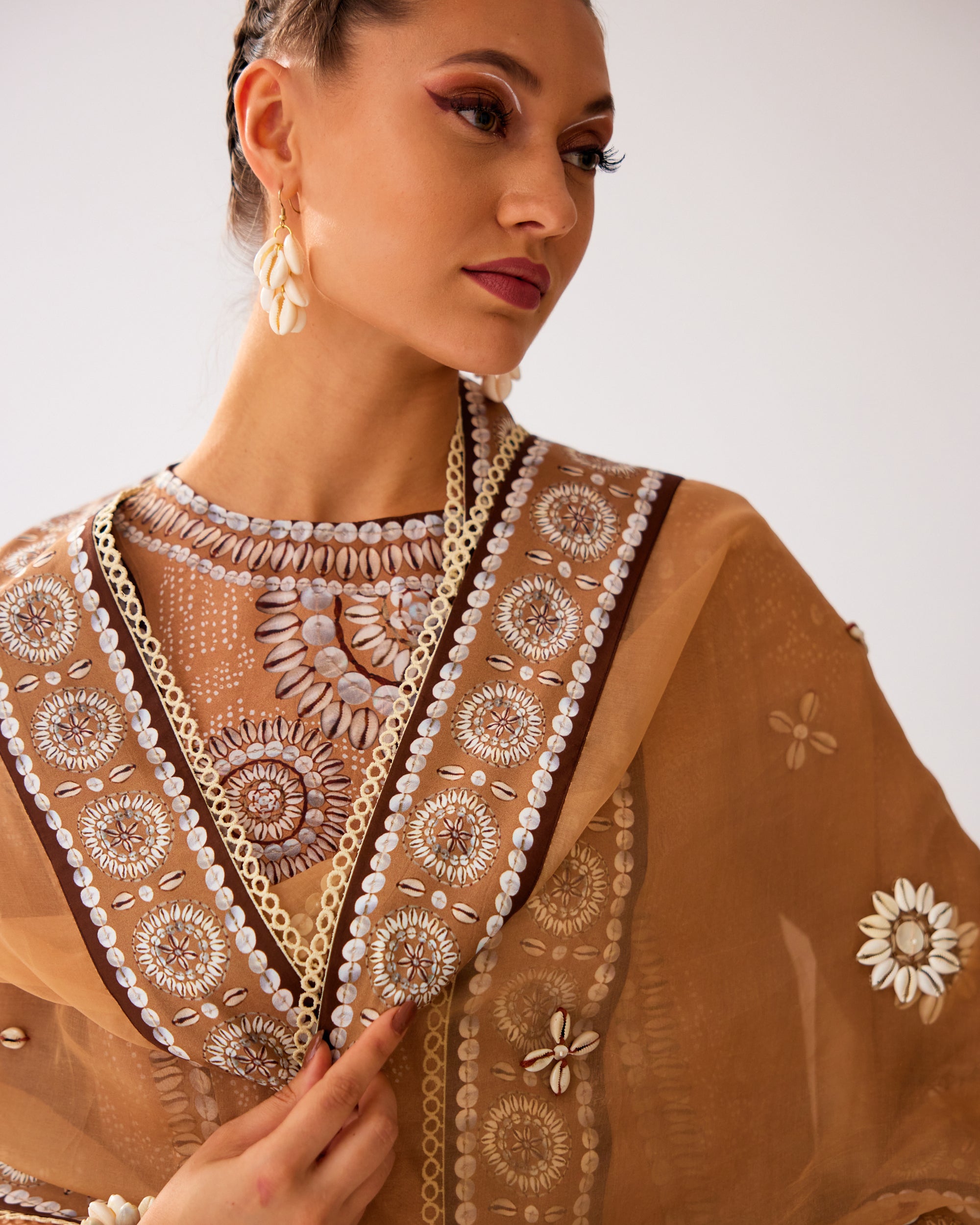 Zohra : Aamilah/Salwar - Caramel
