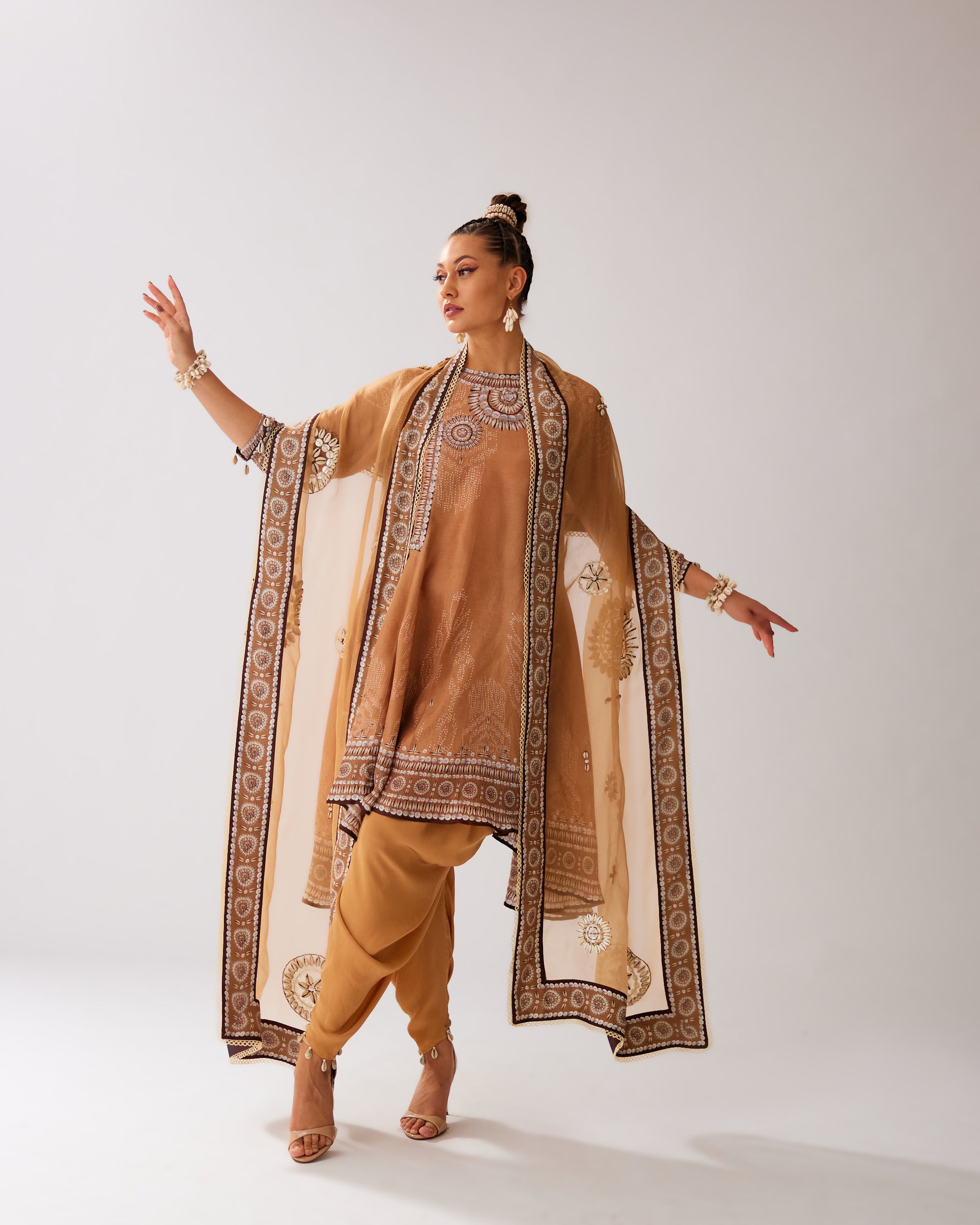 Zohra : Aamilah/Salwar - Caramel
