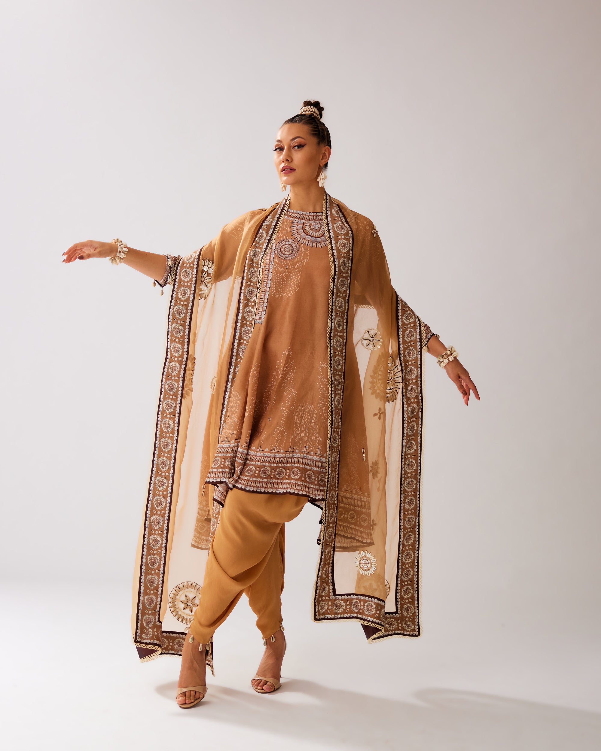 Zohra : Aamilah/Salwar - Caramel
