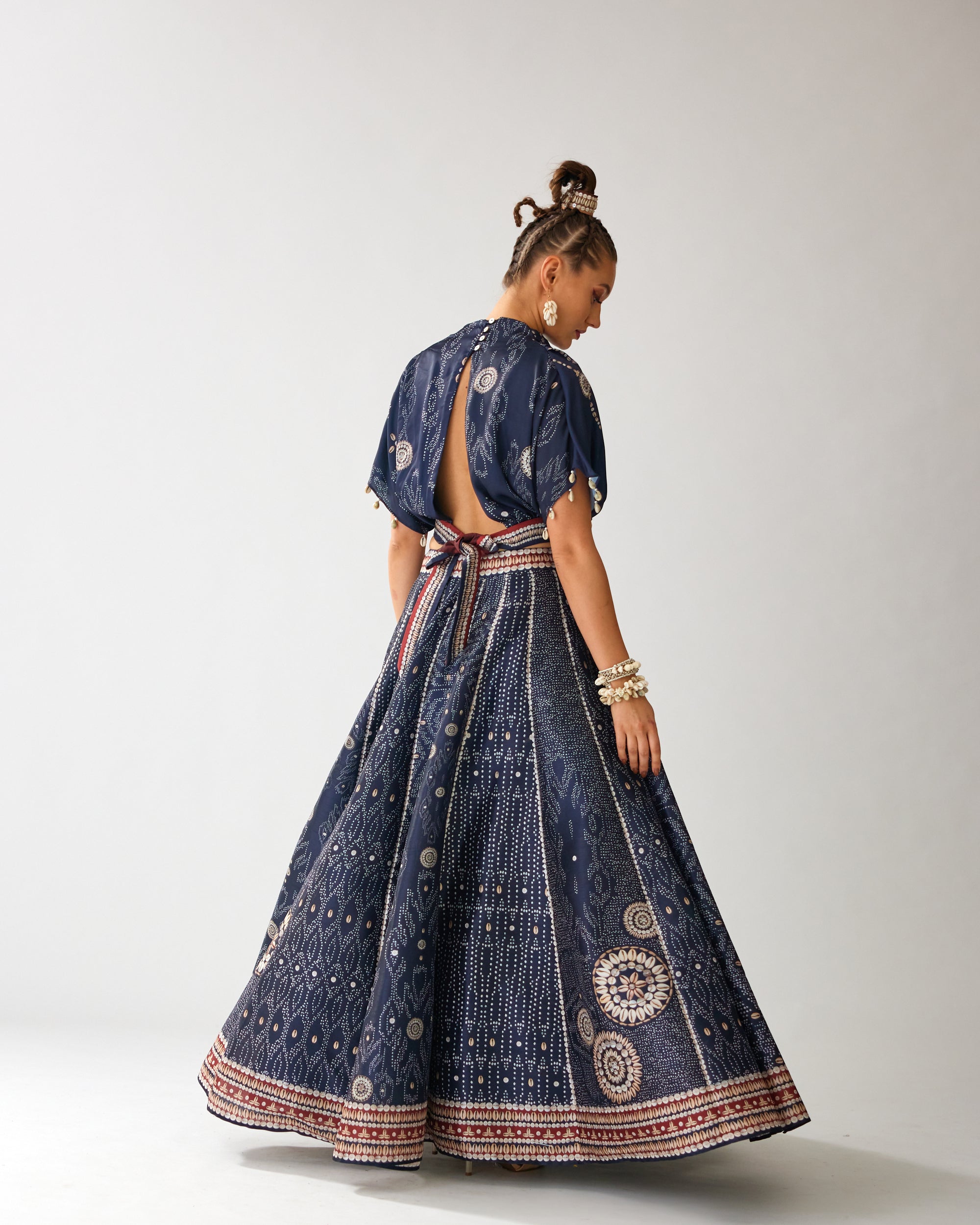 Zohra : Varsha Leela - Navy