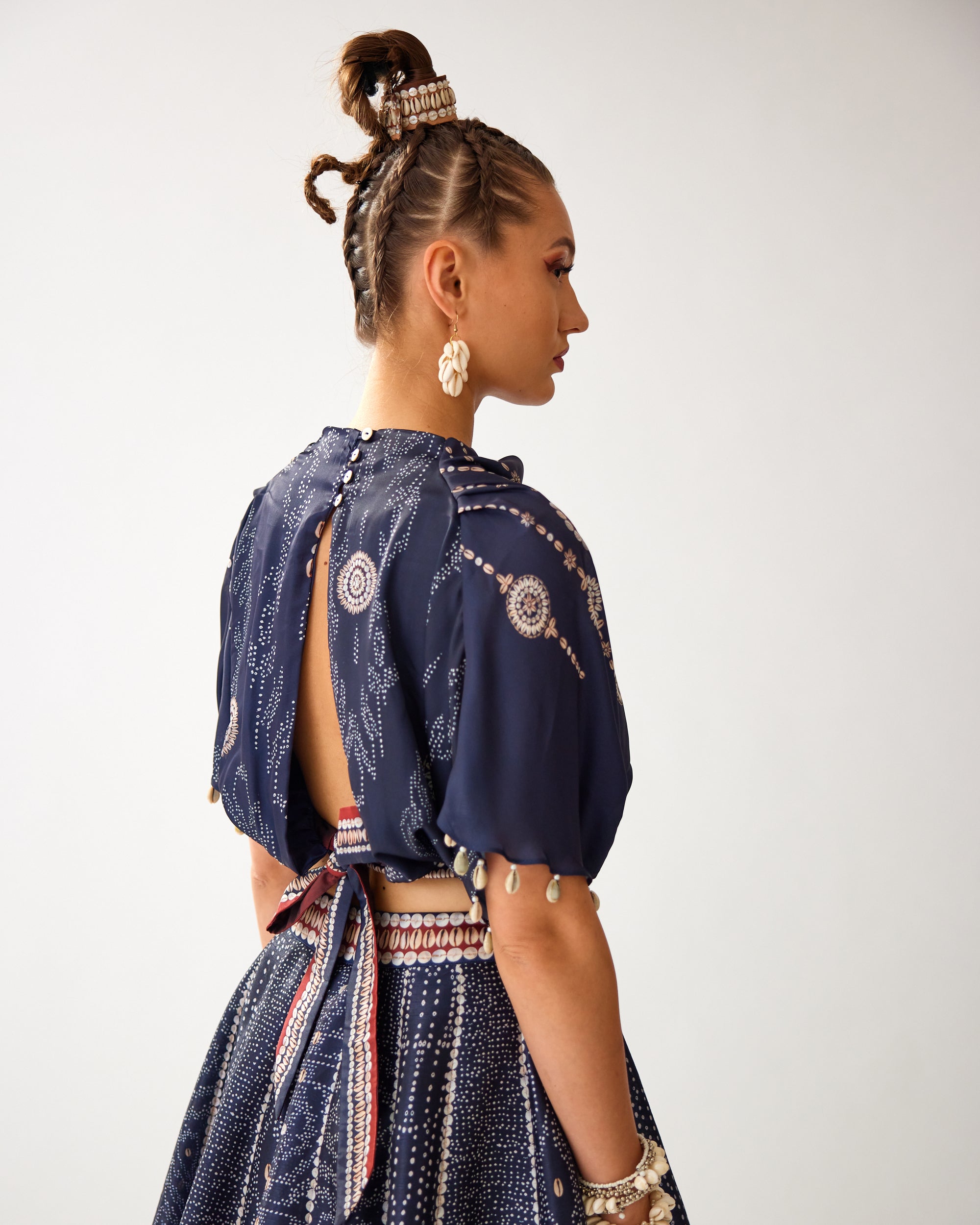 Zohra : Varsha Leela - Navy