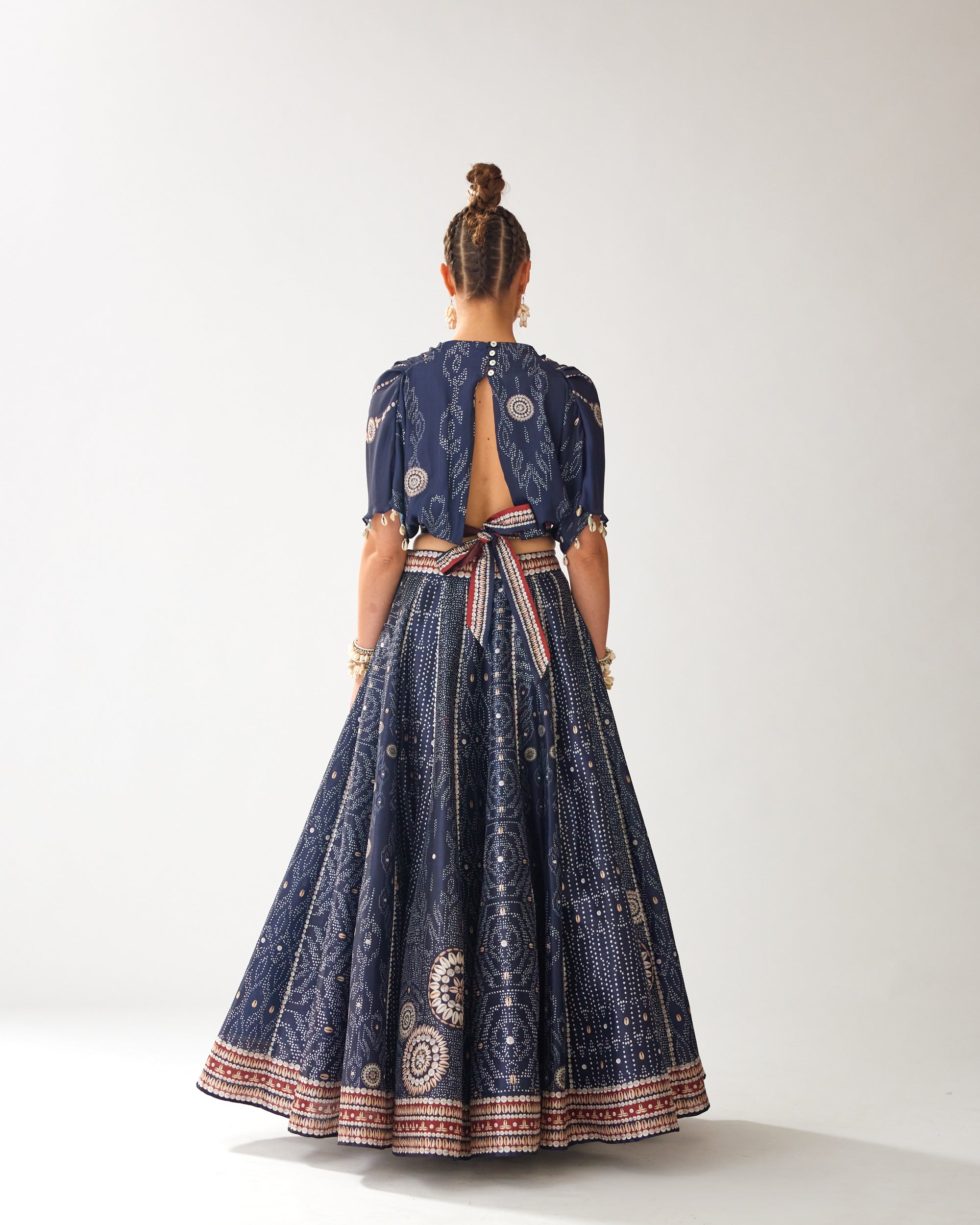 Zohra : Varsha Leela - Navy