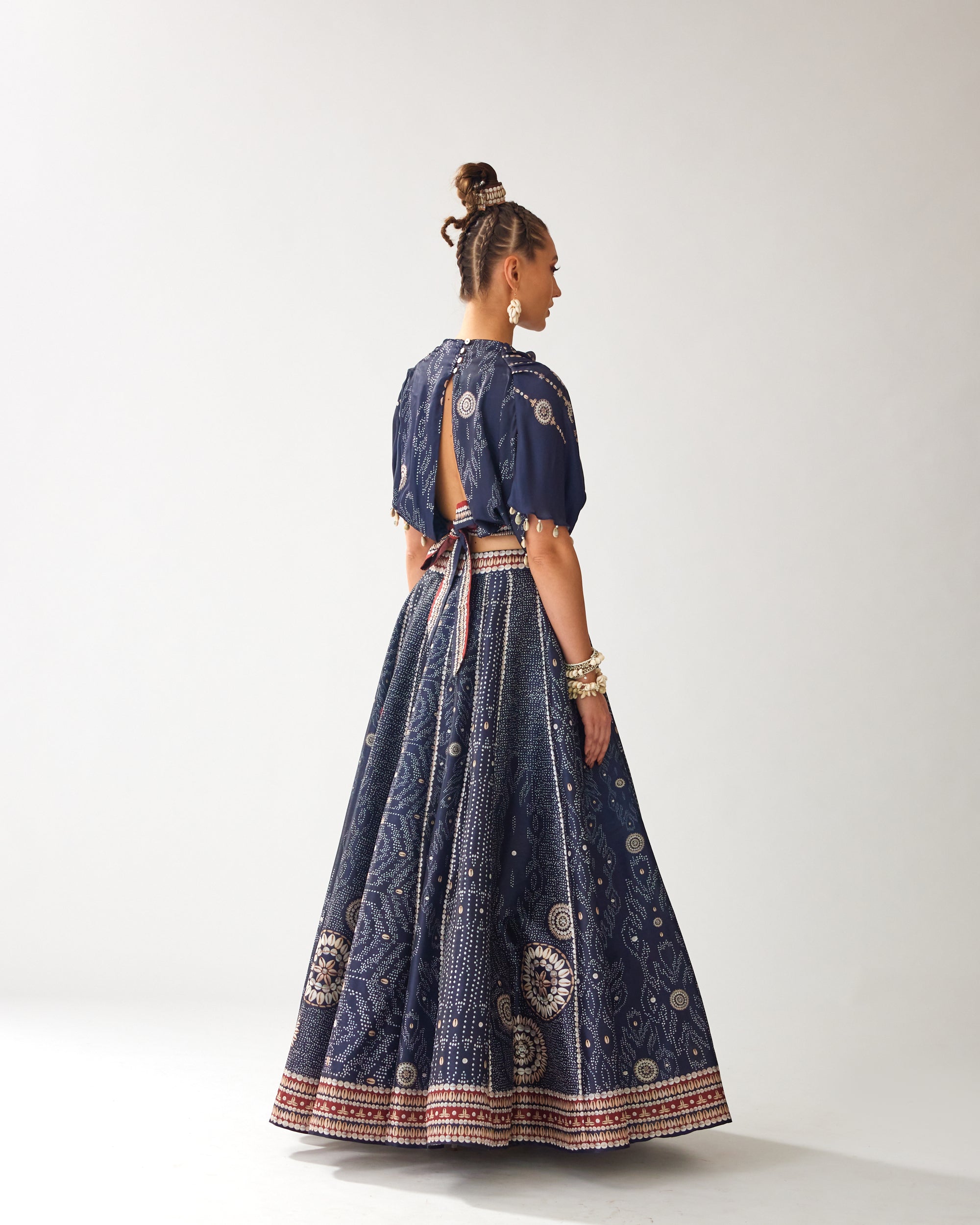 Zohra : Varsha Leela - Navy