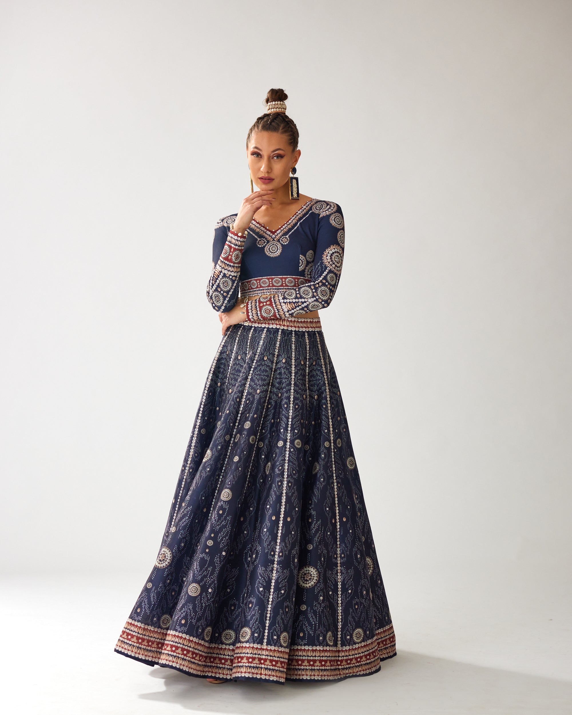 Zohra : Leela - Navy