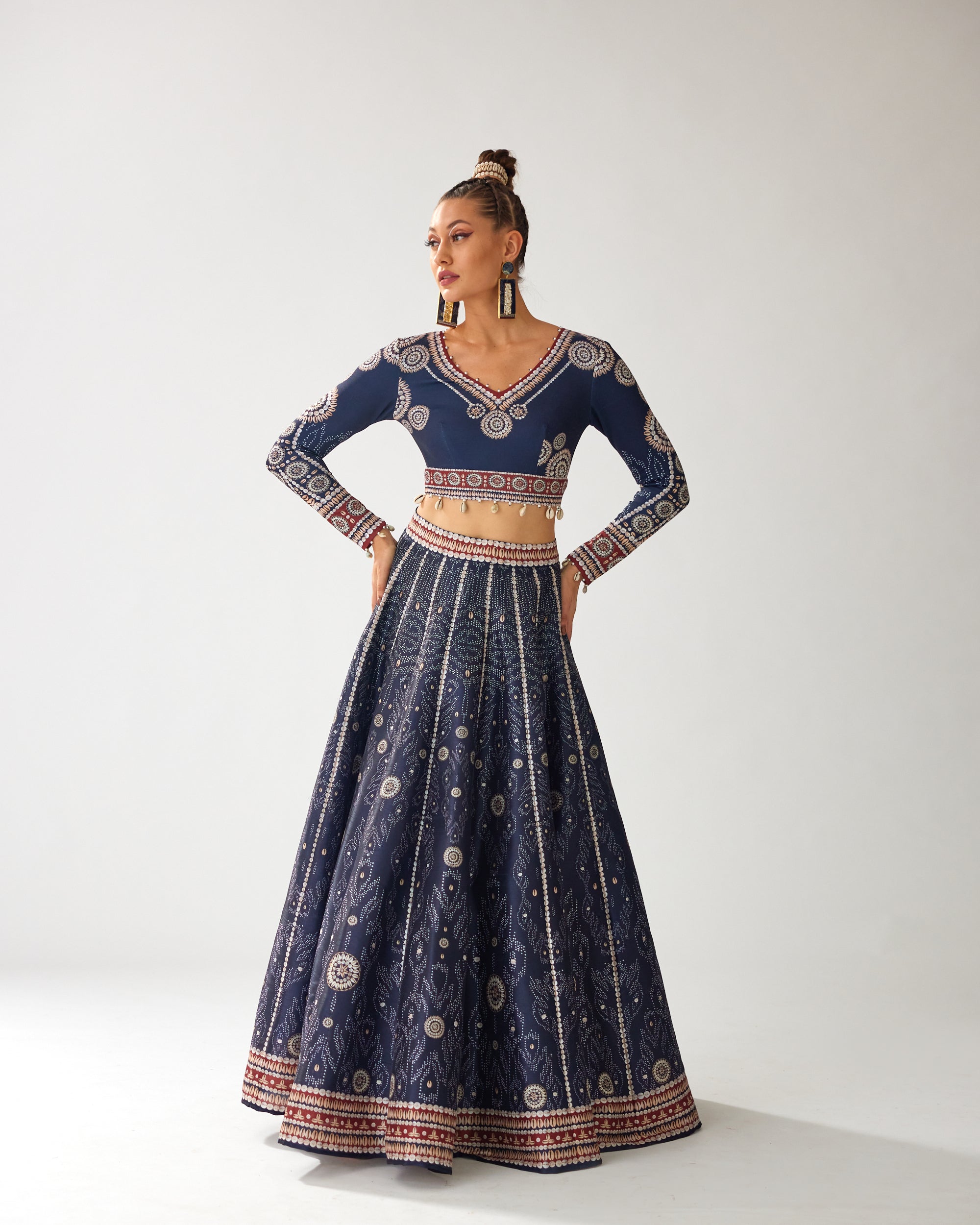 Zohra : Leela - Navy