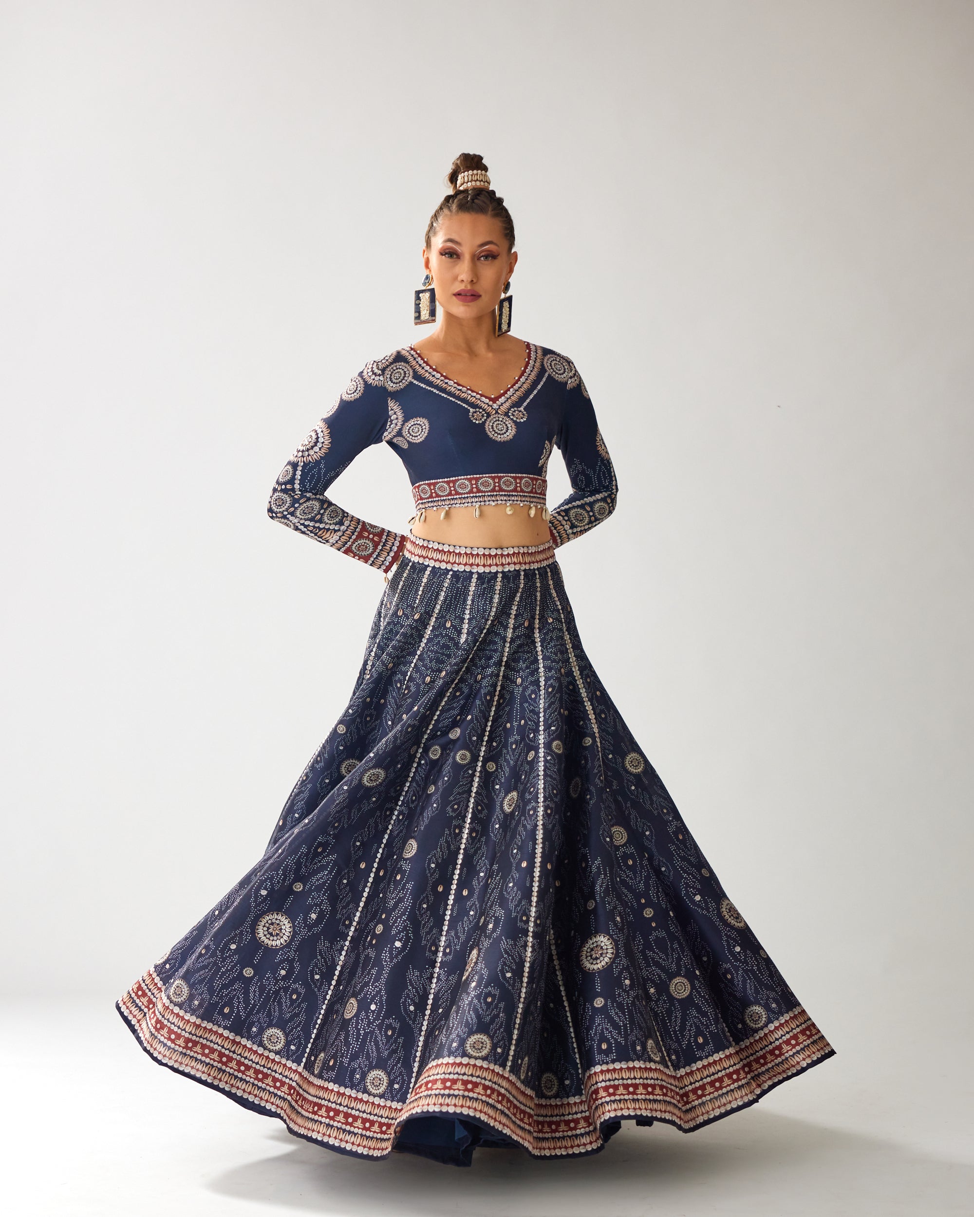 Zohra : Leela - Navy