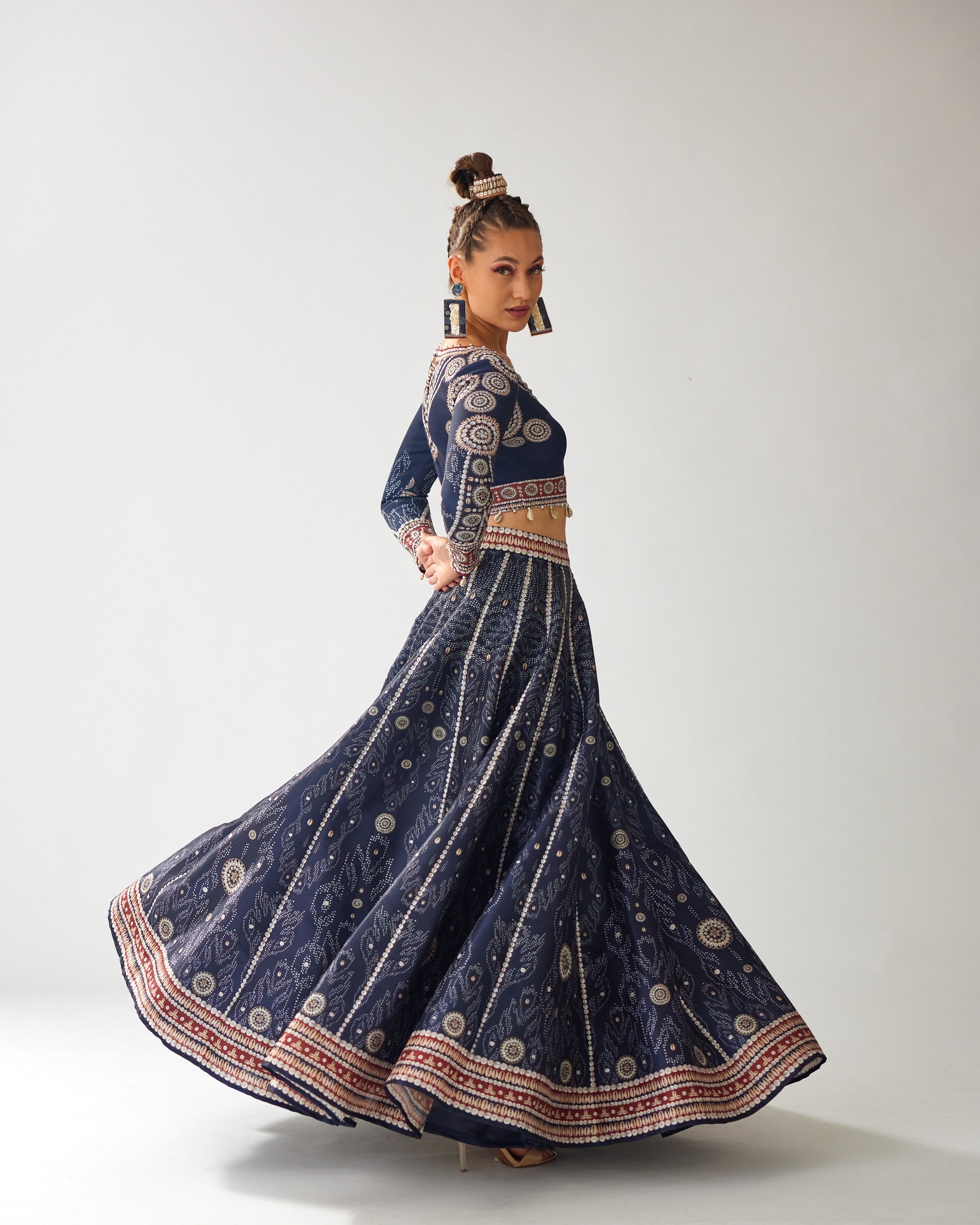 Zohra : Leela - Navy