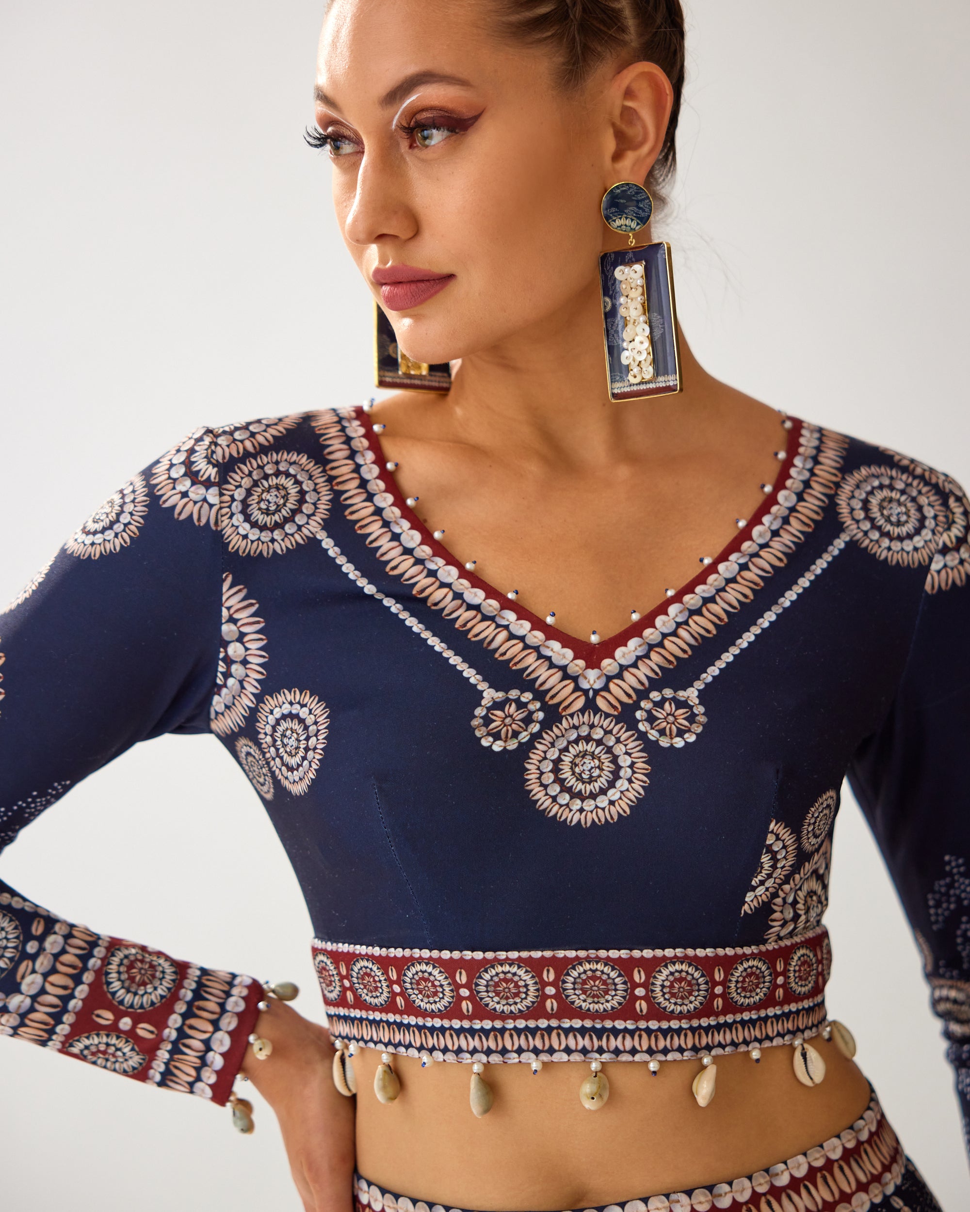 Zohra : Leela - Navy