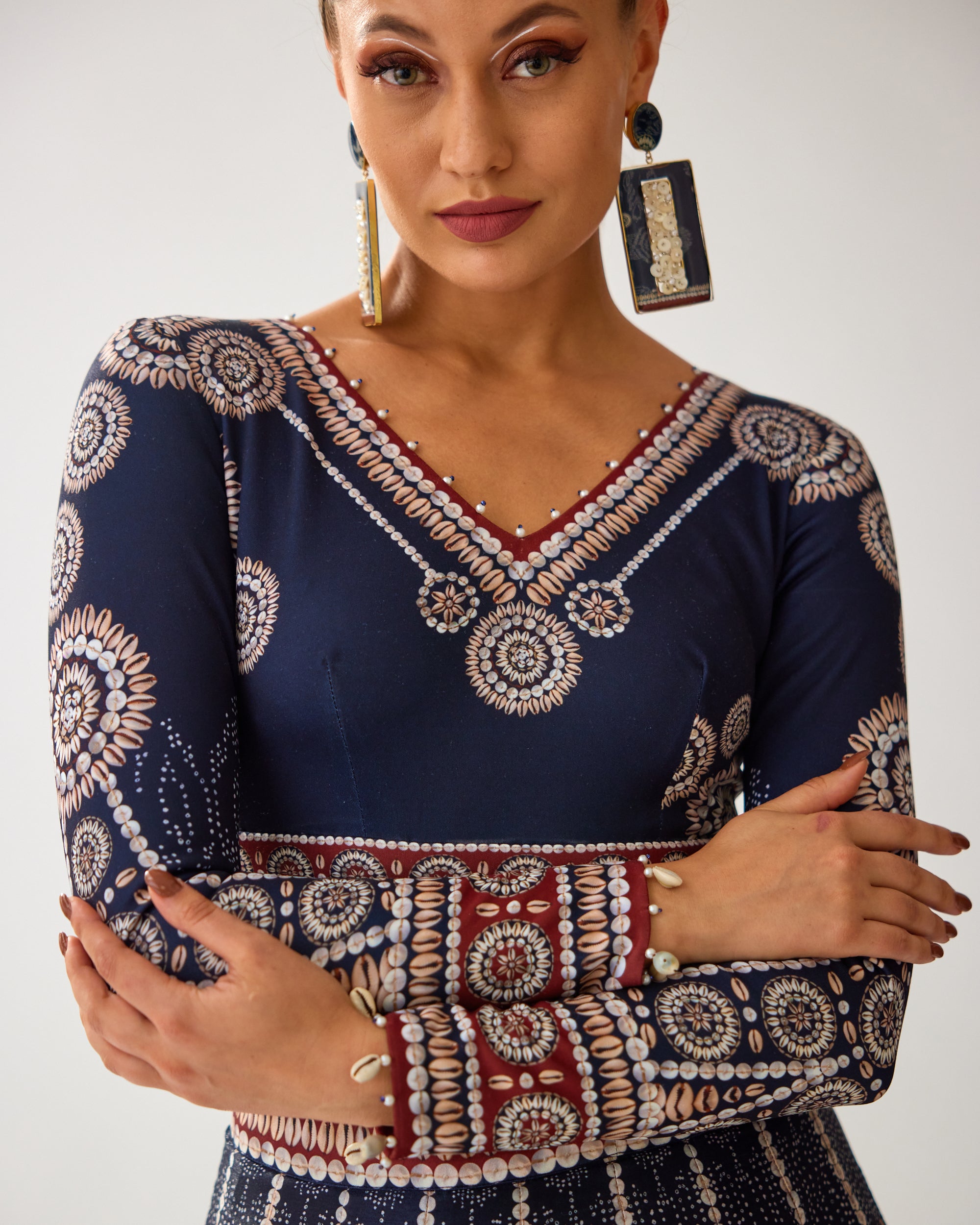 Zohra : Leela - Navy