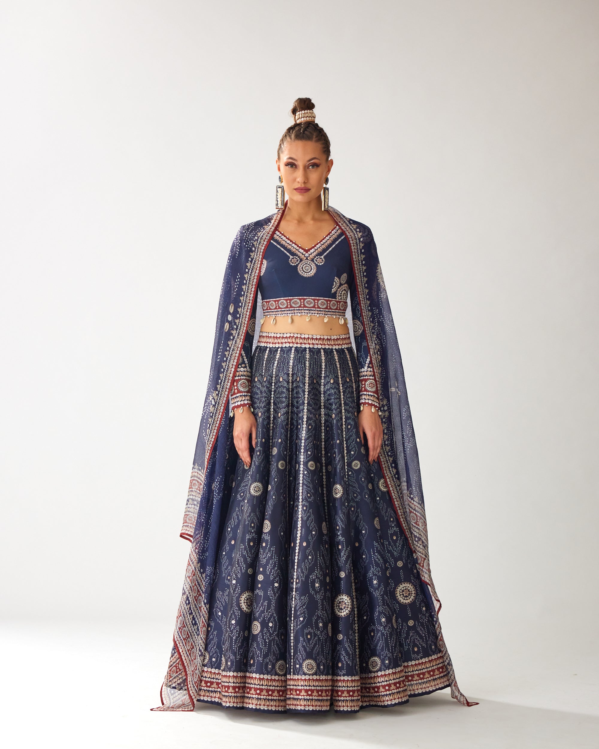 Zohra : Leela - Navy