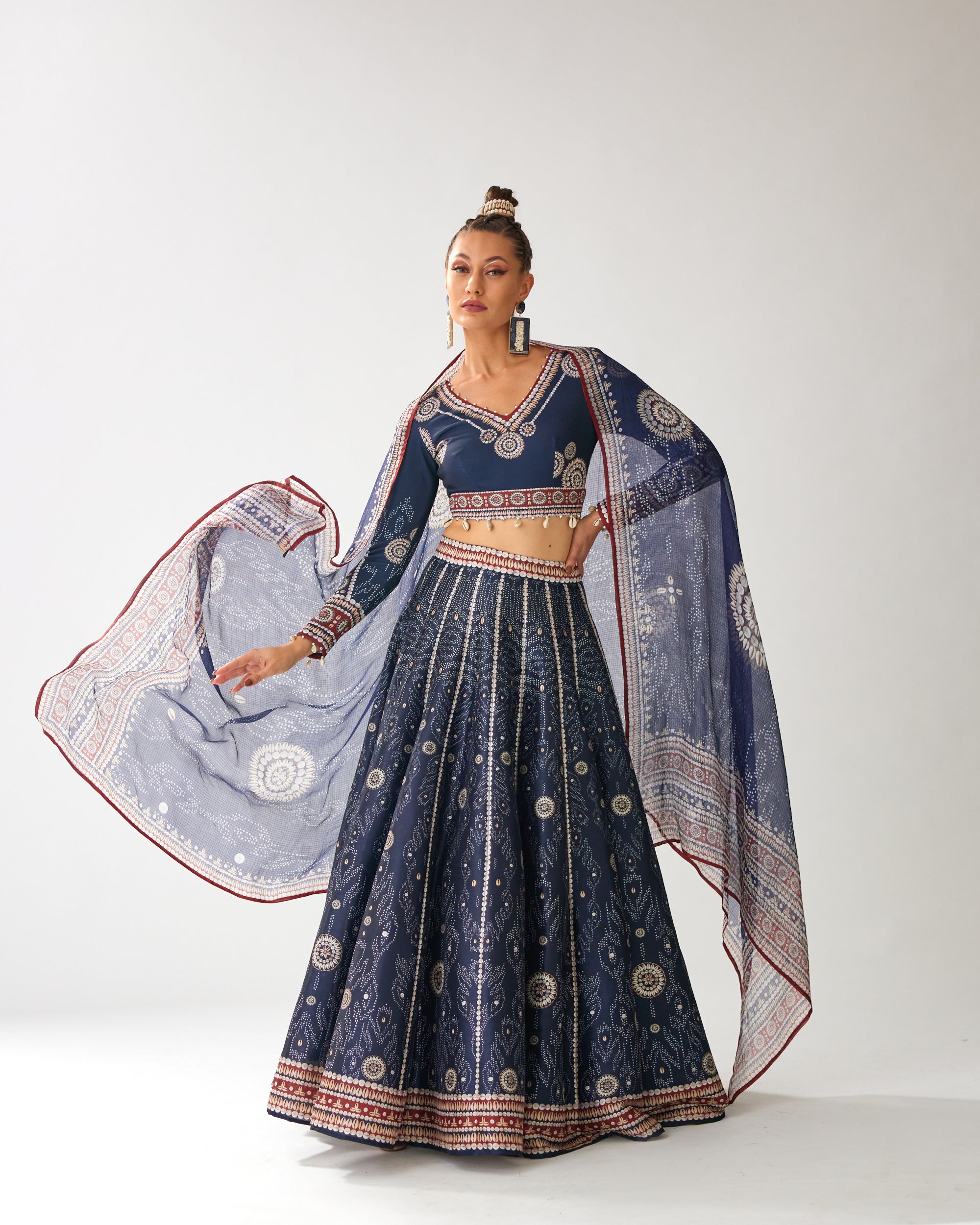 Zohra : Leela - Navy