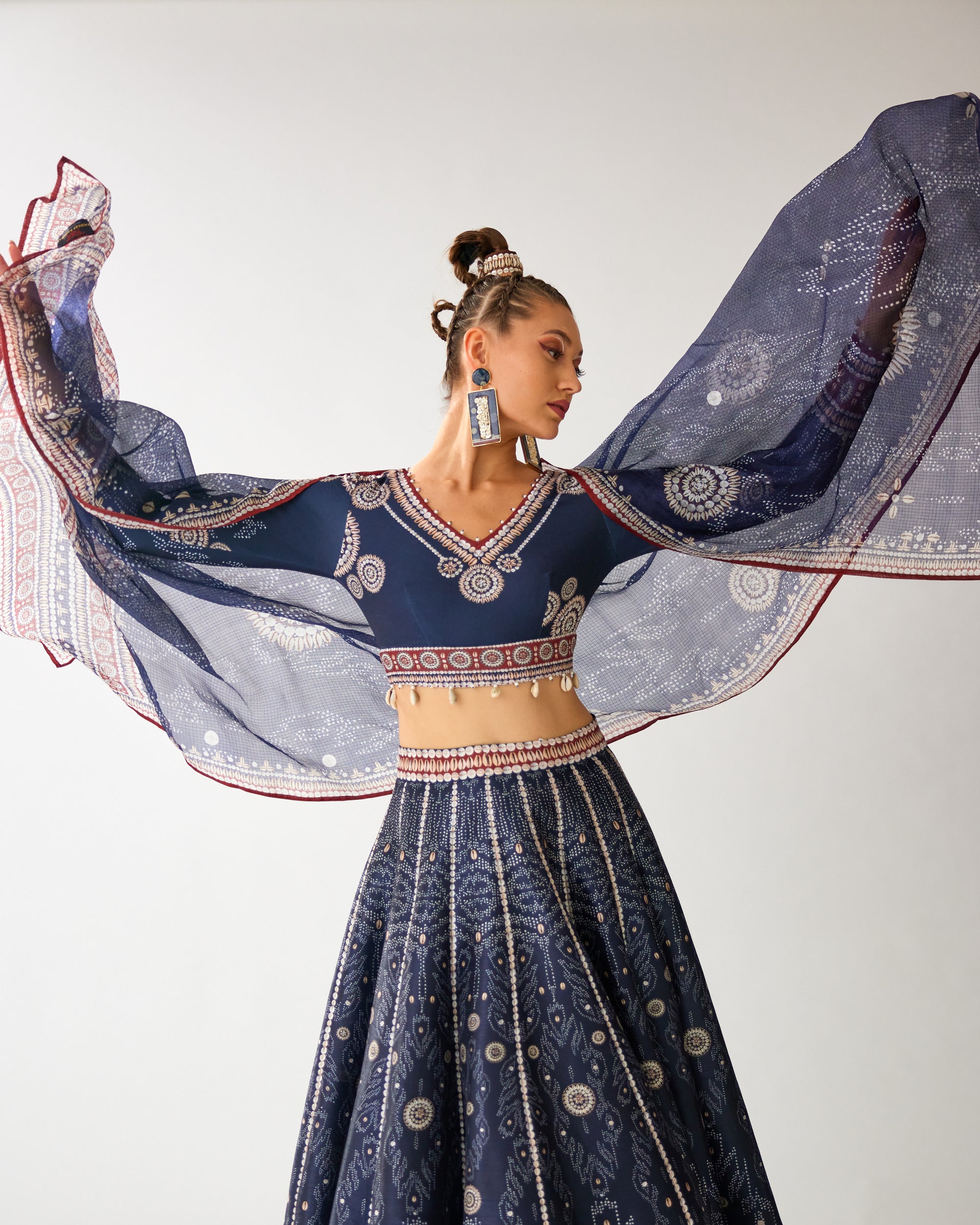 Zohra : Leela - Navy
