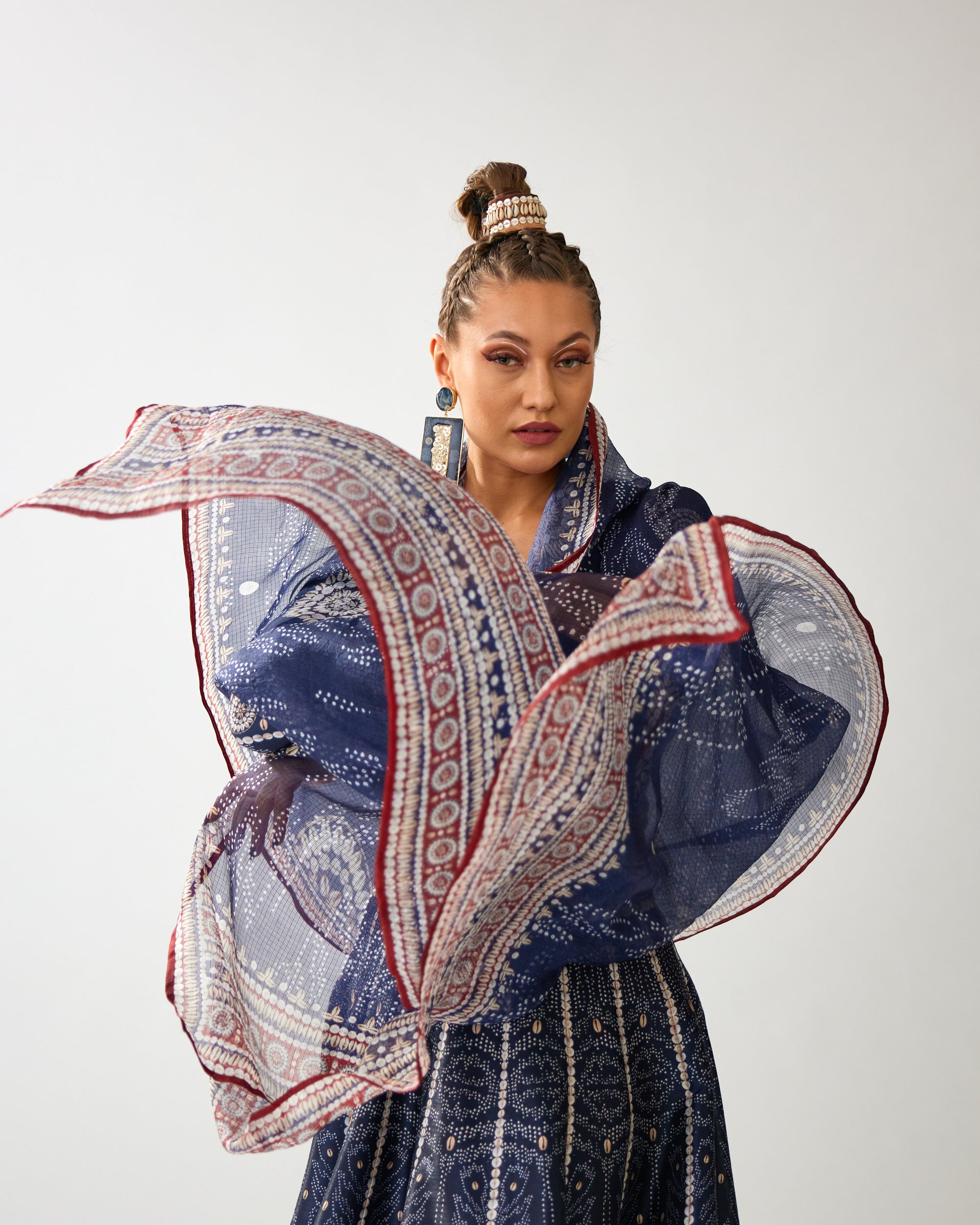 Zohra : Leela - Navy