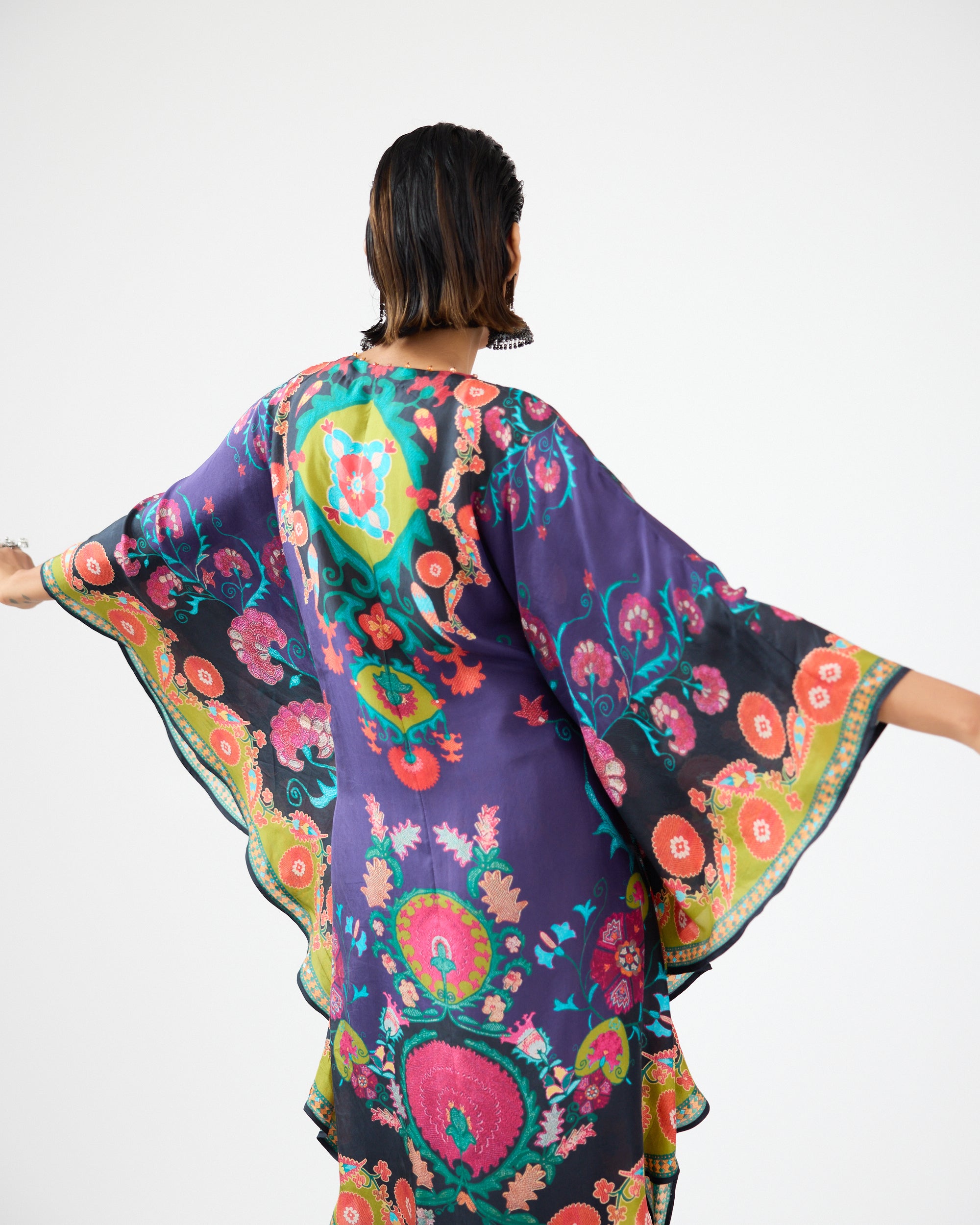 A Bukhara Summer : Inayat - Lime/Black