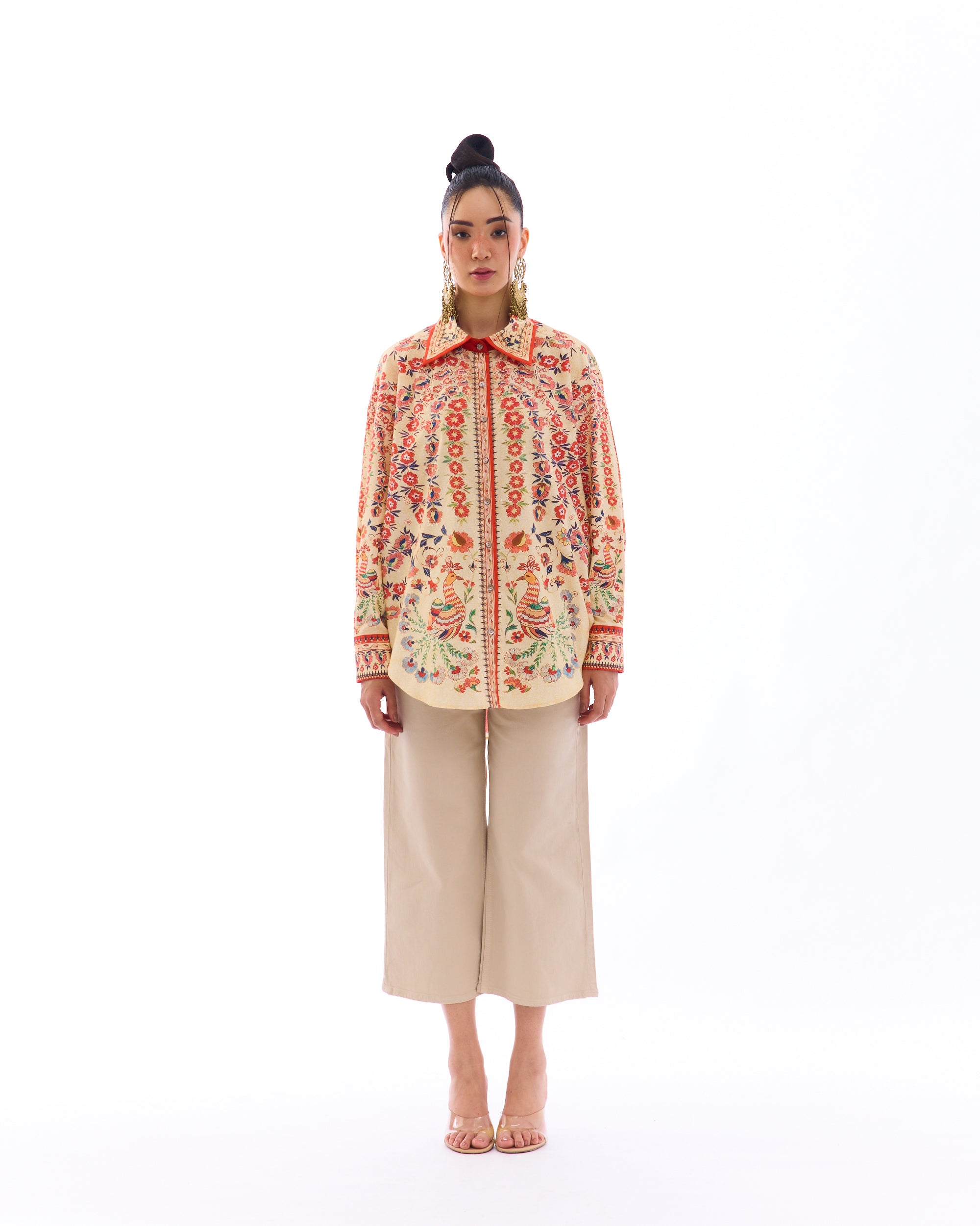 J'adore : Ferhana - Beige/Rust