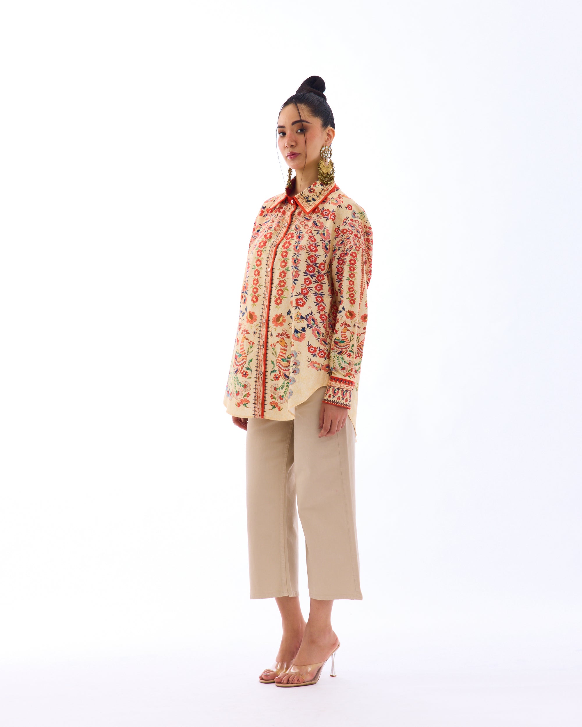 J'adore : Ferhana - Beige/Rust