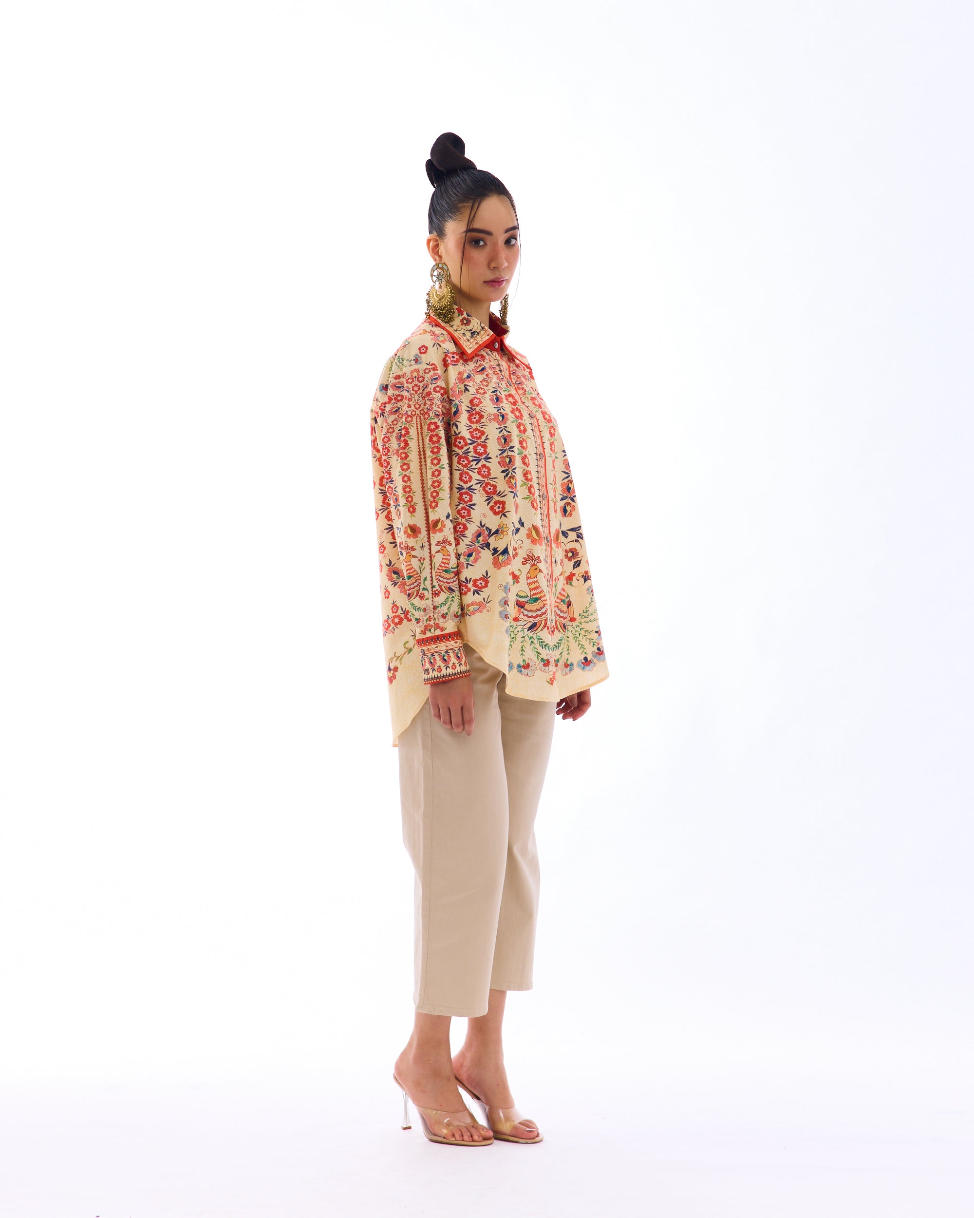 J'adore : Ferhana - Beige/Rust