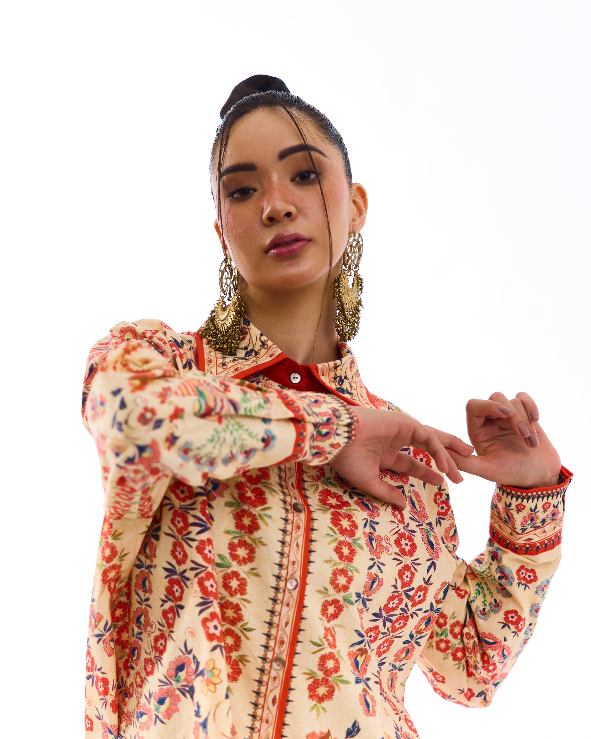 J'adore : Ferhana - Beige/Rust