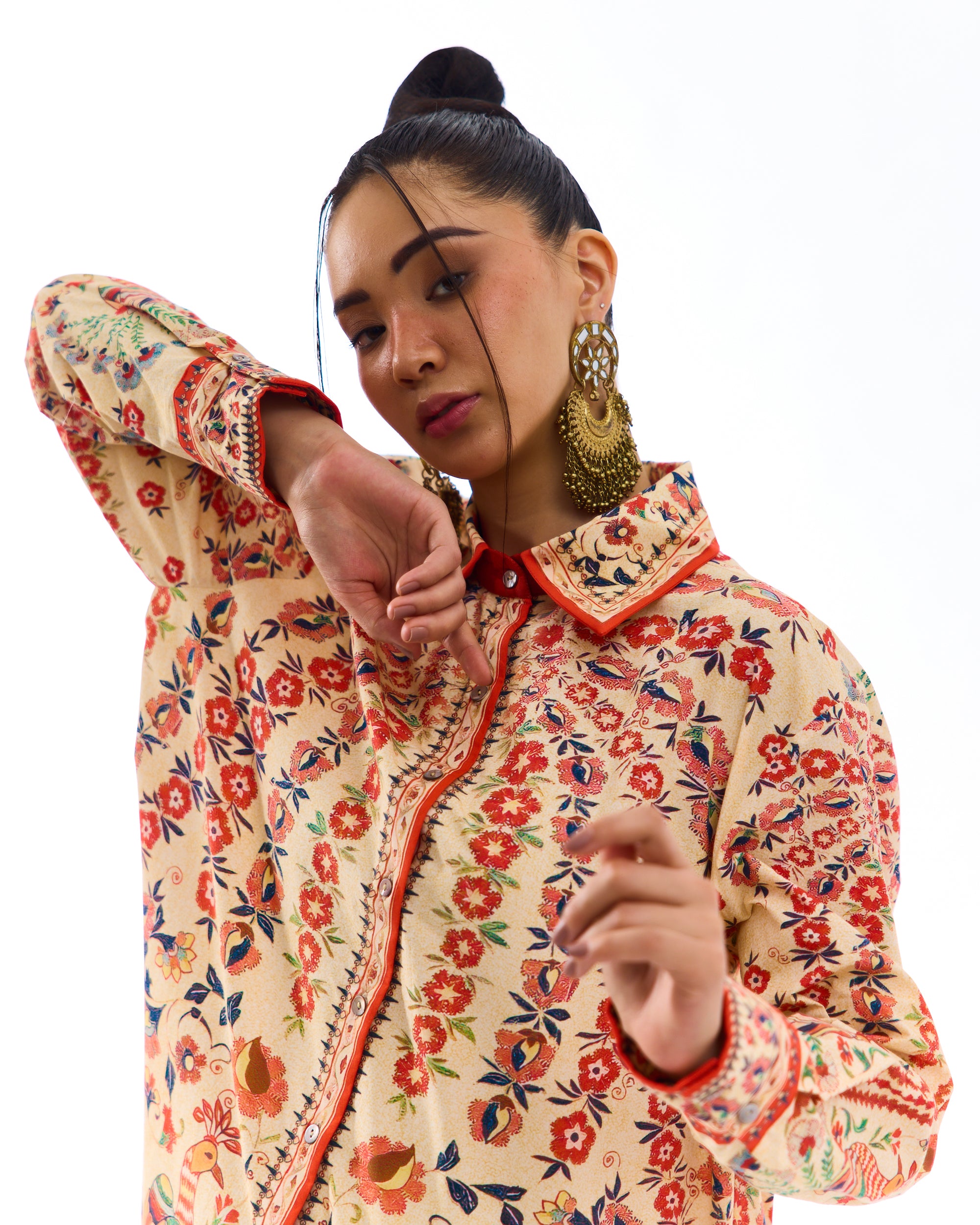 J'adore : Ferhana - Beige/Rust