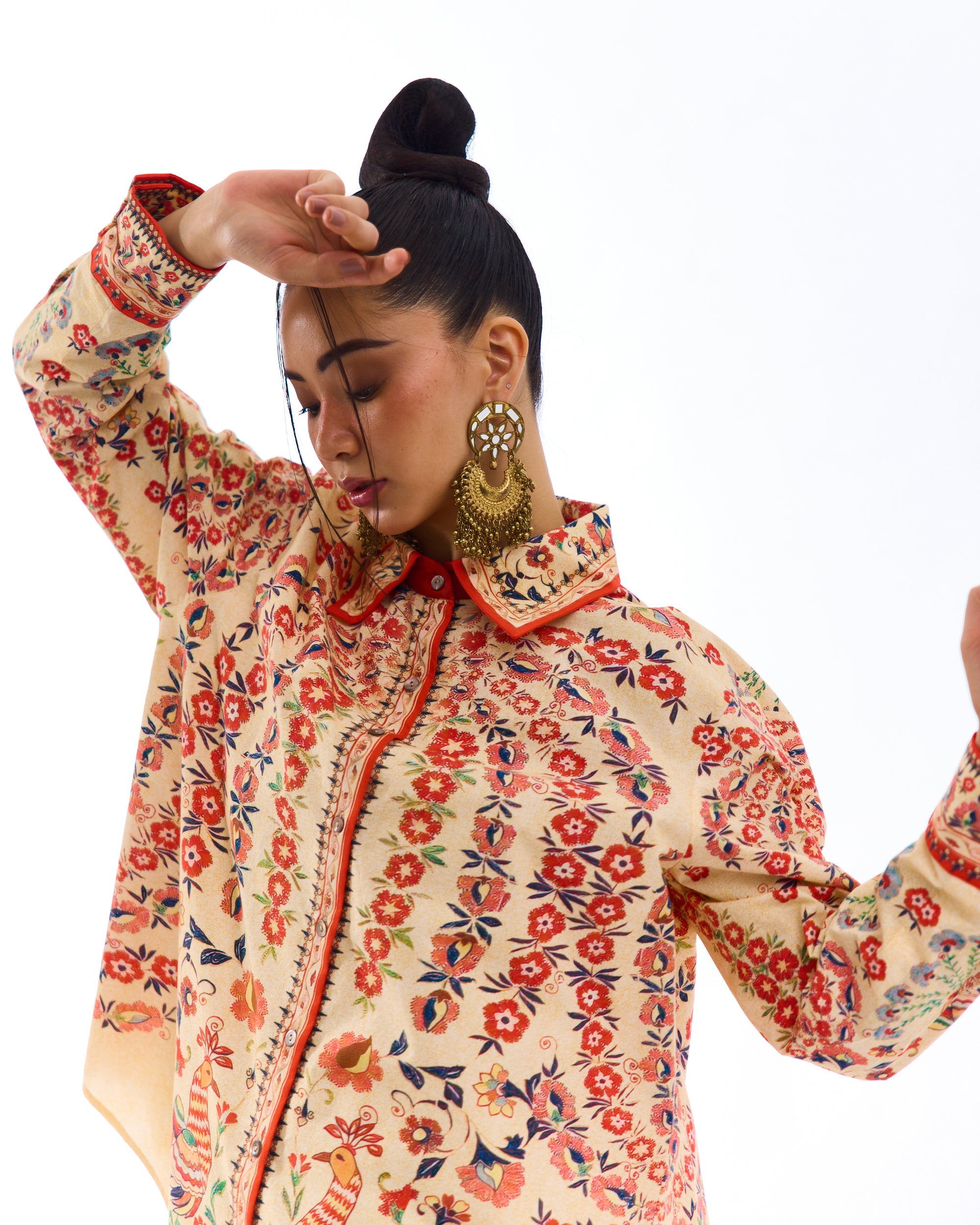 J'adore : Ferhana - Beige/Rust