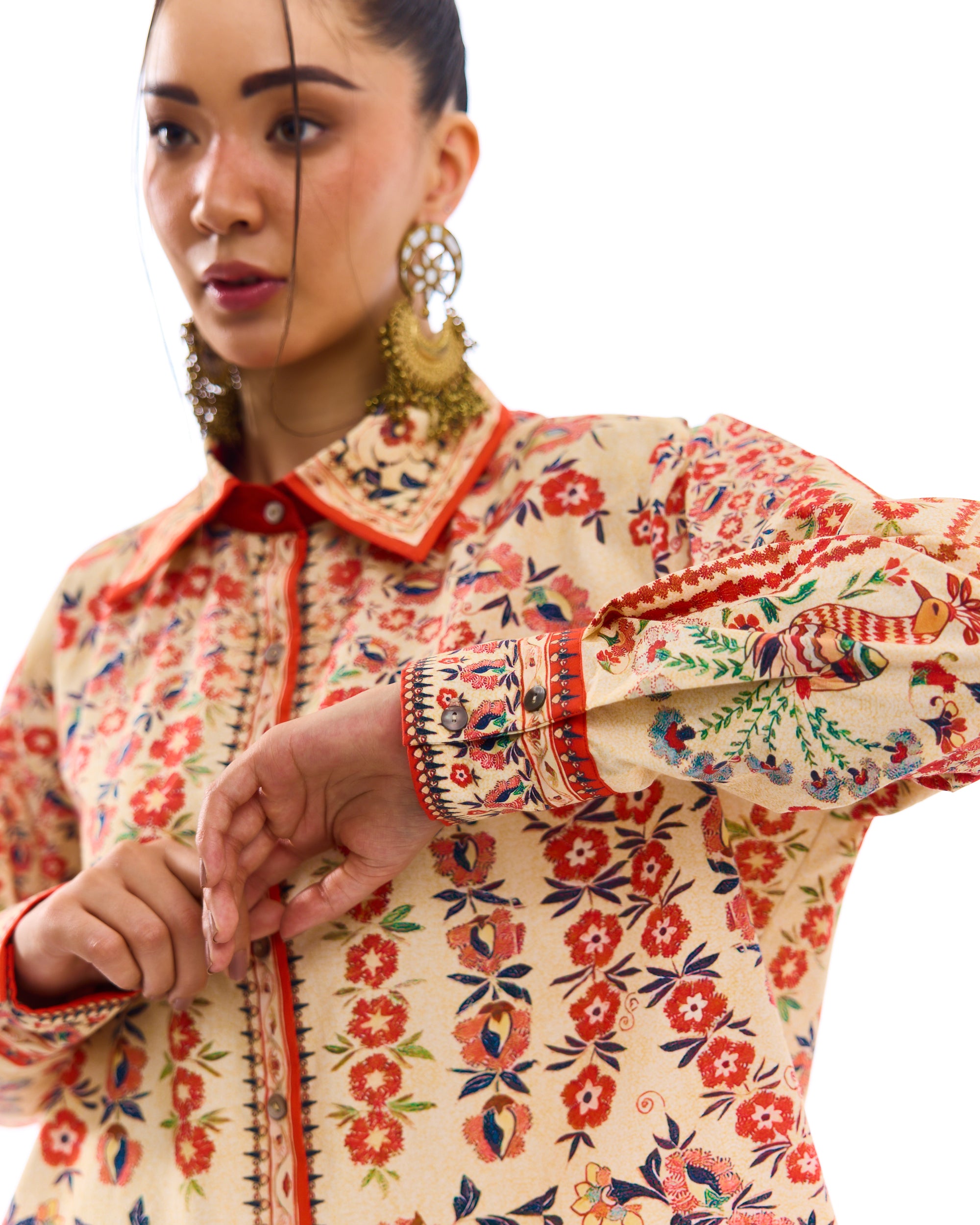 J'adore : Ferhana - Beige/Rust