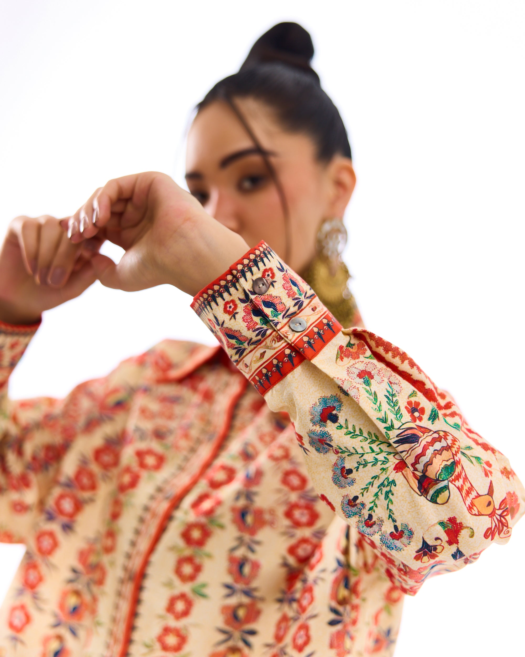 J'adore : Ferhana - Beige/Rust