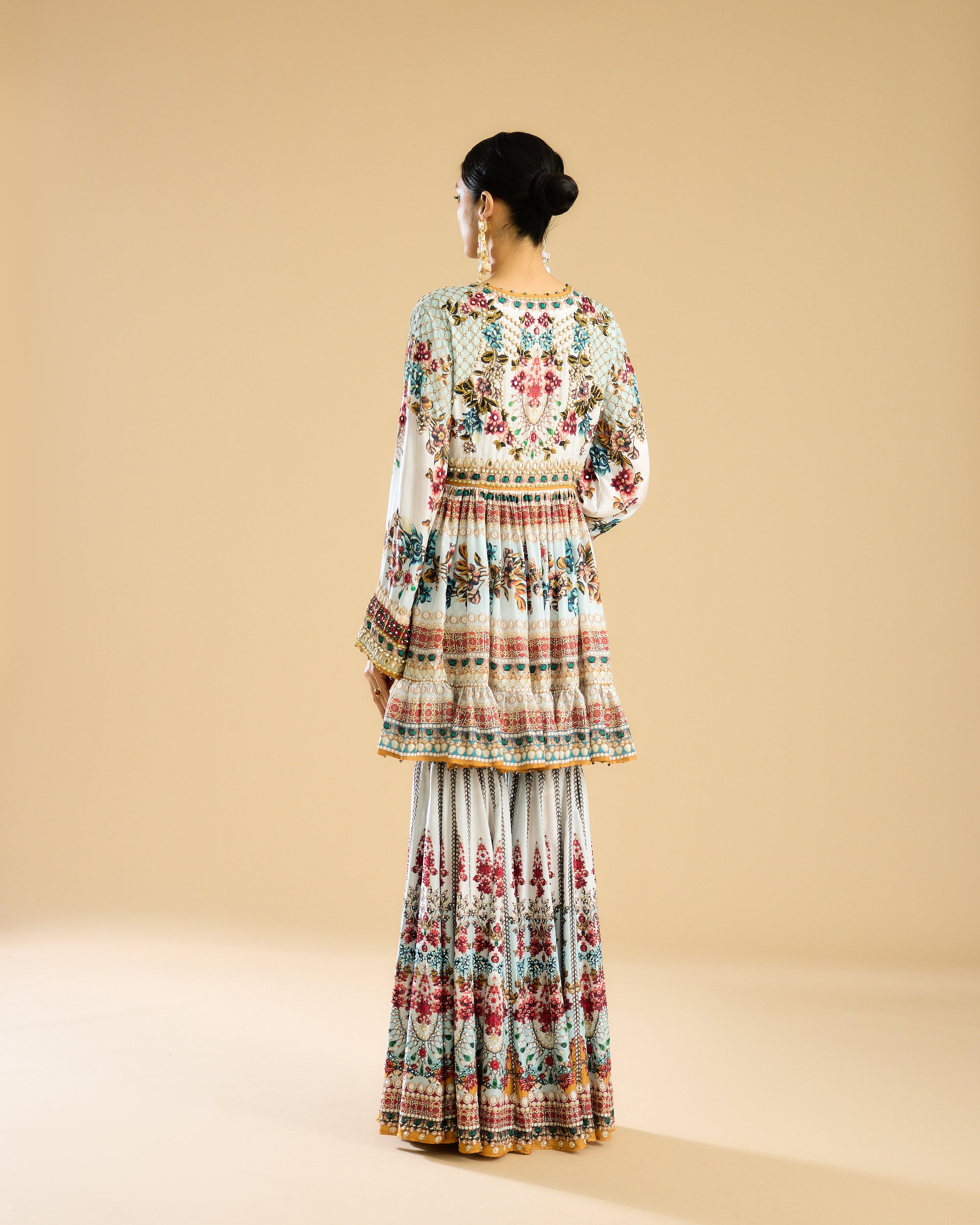 Nizam : Chinara - Ivory/Aqua
