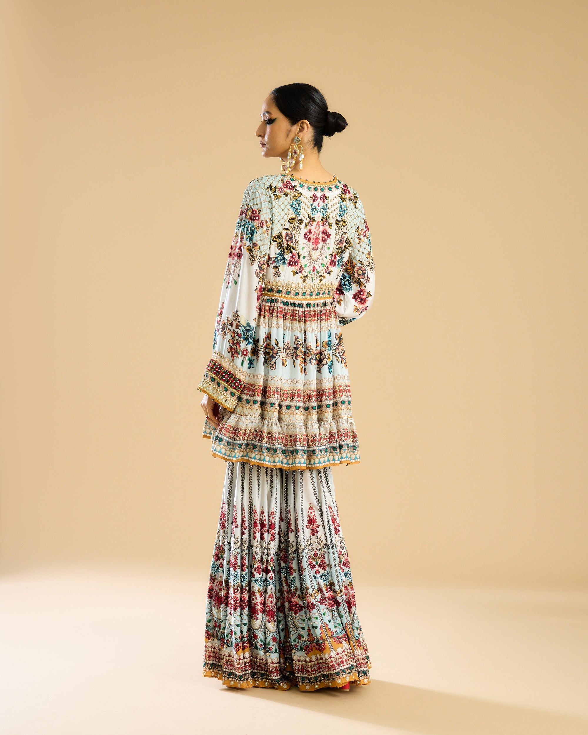 Nizam : Chinara - Ivory/Aqua