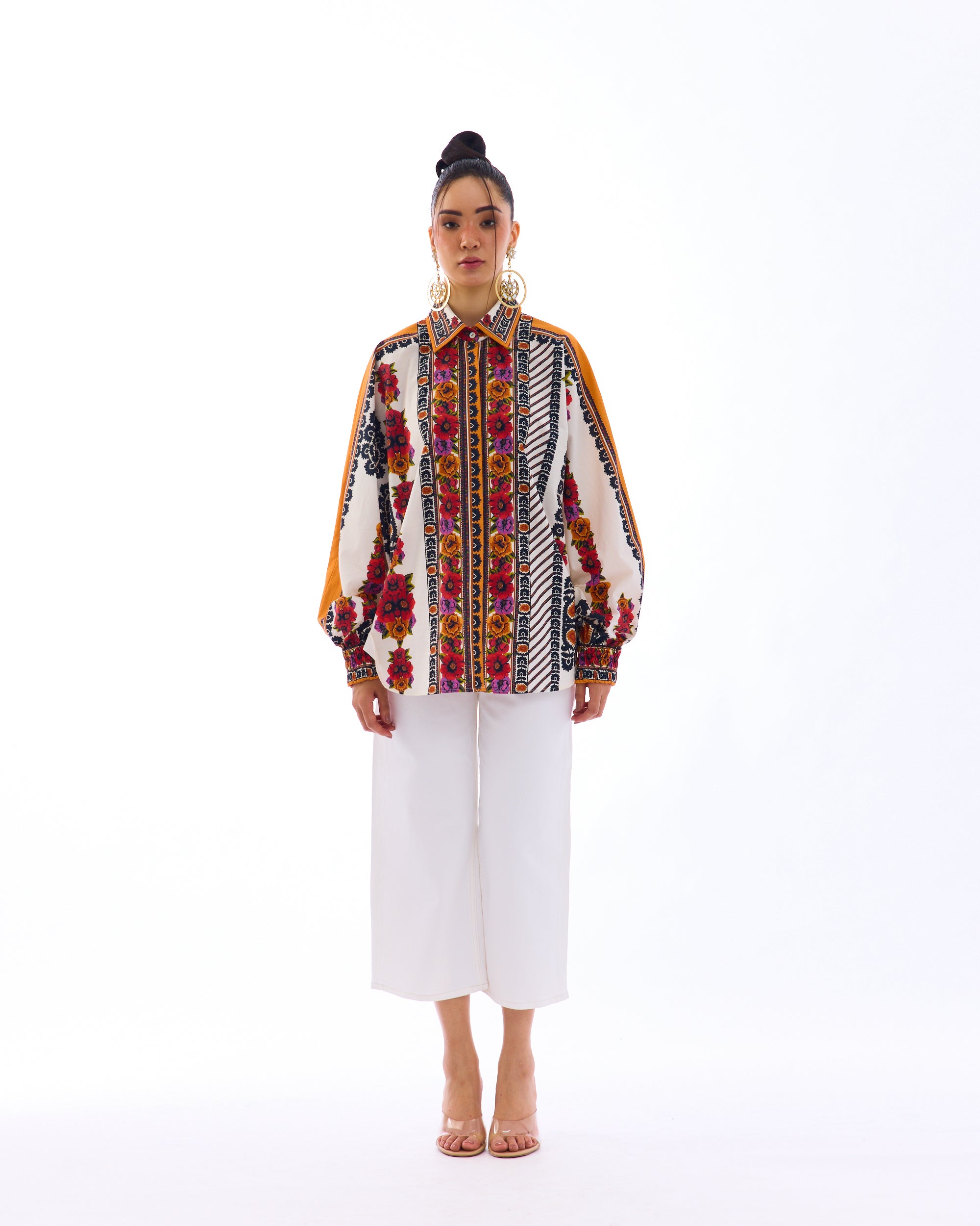 J'adore : Faiza - White/Orange