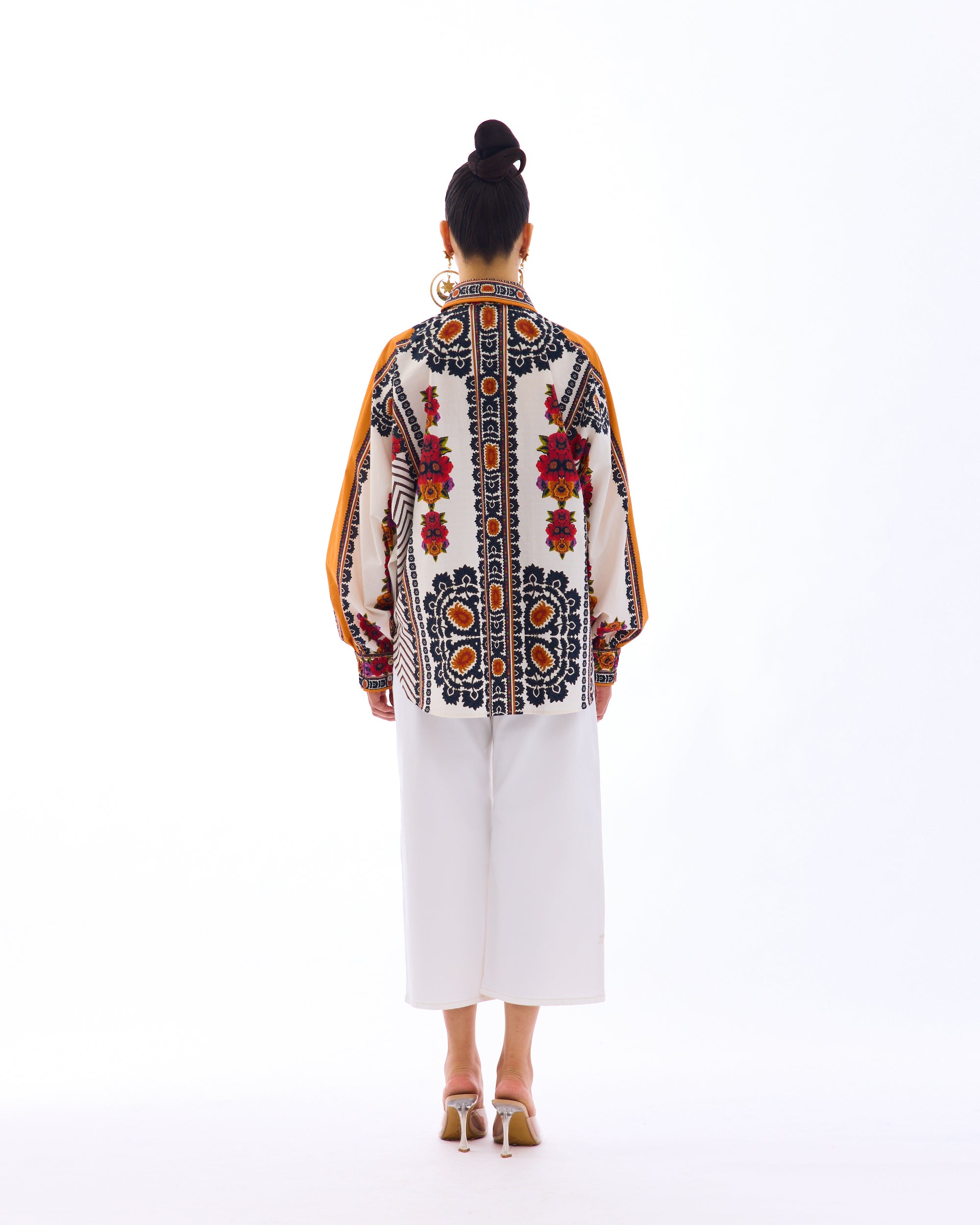 J'adore : Faiza - White/Orange