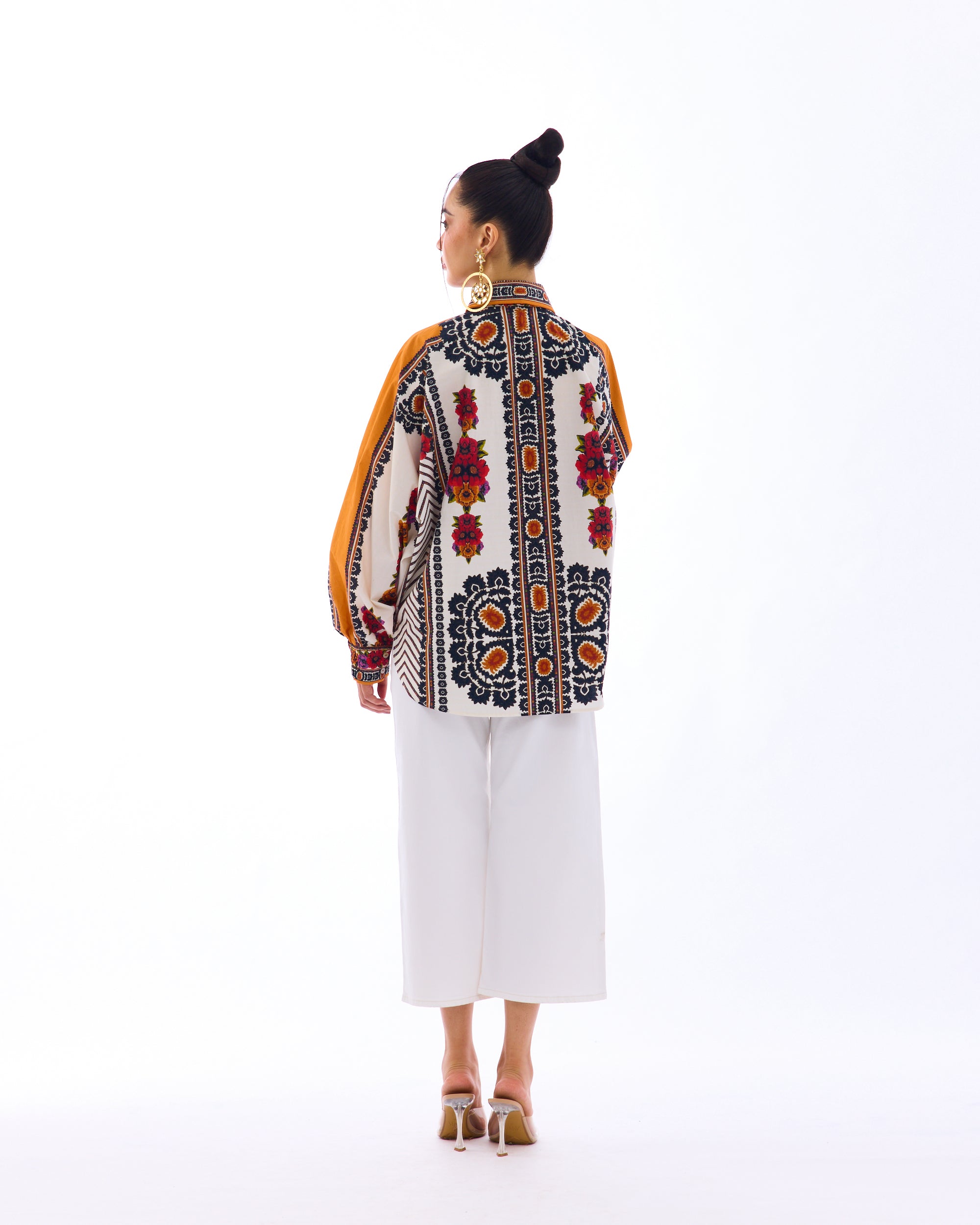 J'adore : Faiza - White/Orange