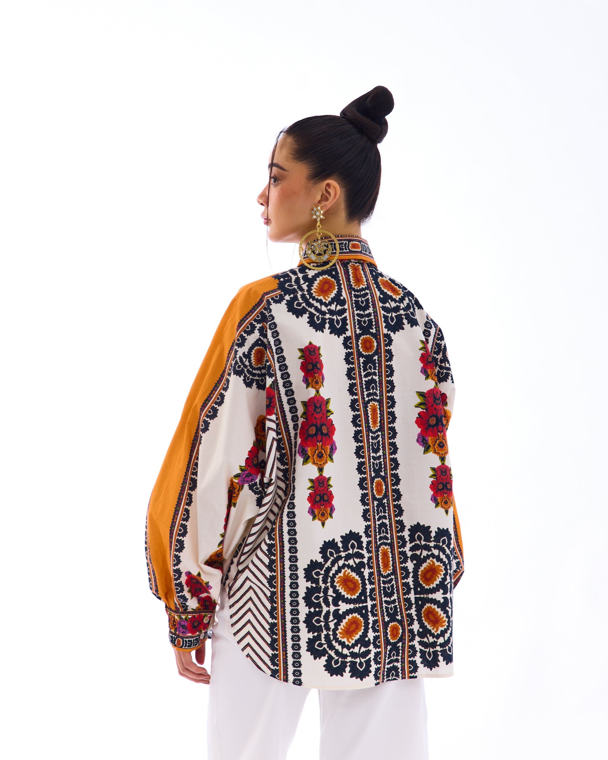 J'adore : Faiza - White/Orange