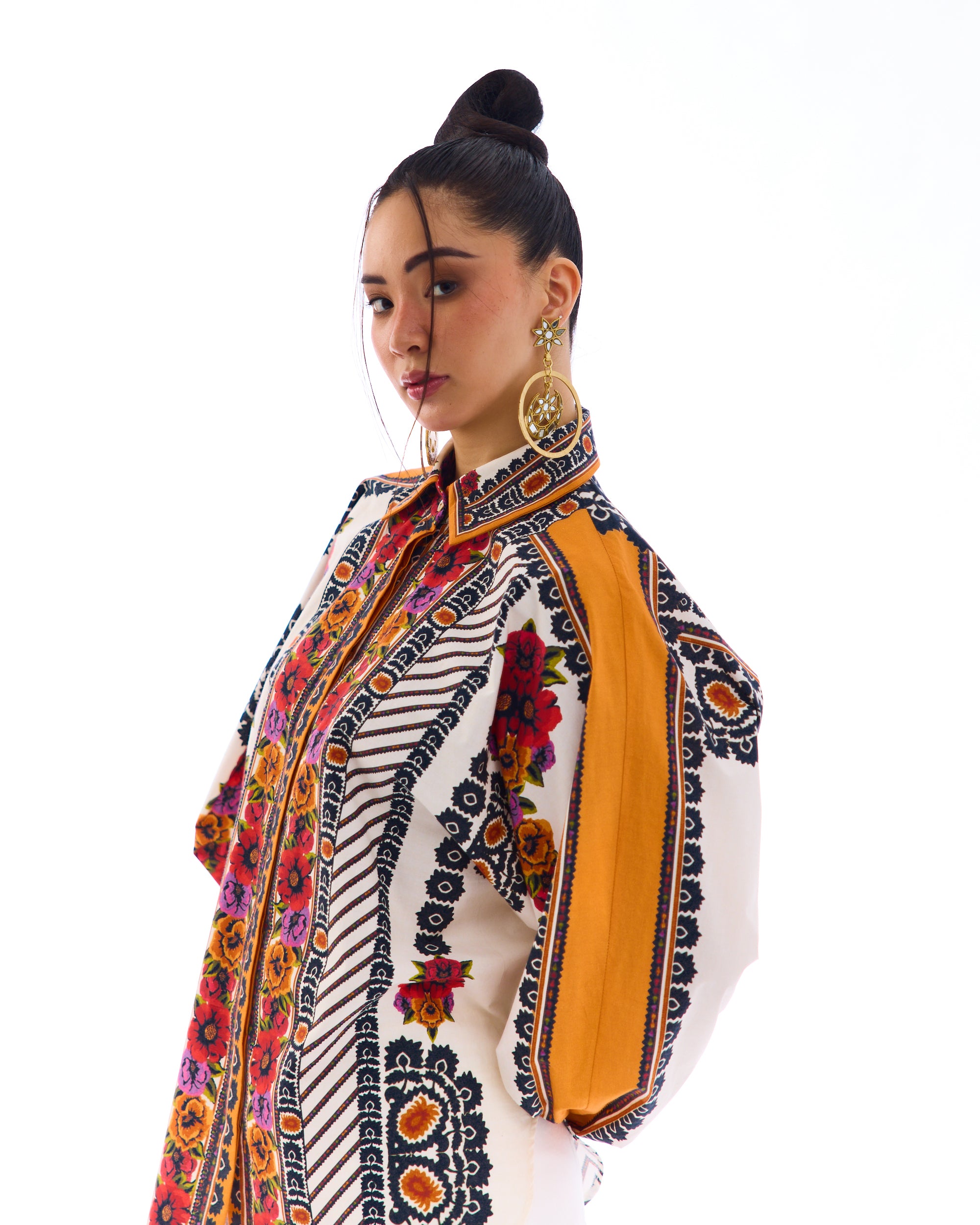 J'adore : Faiza - White/Orange