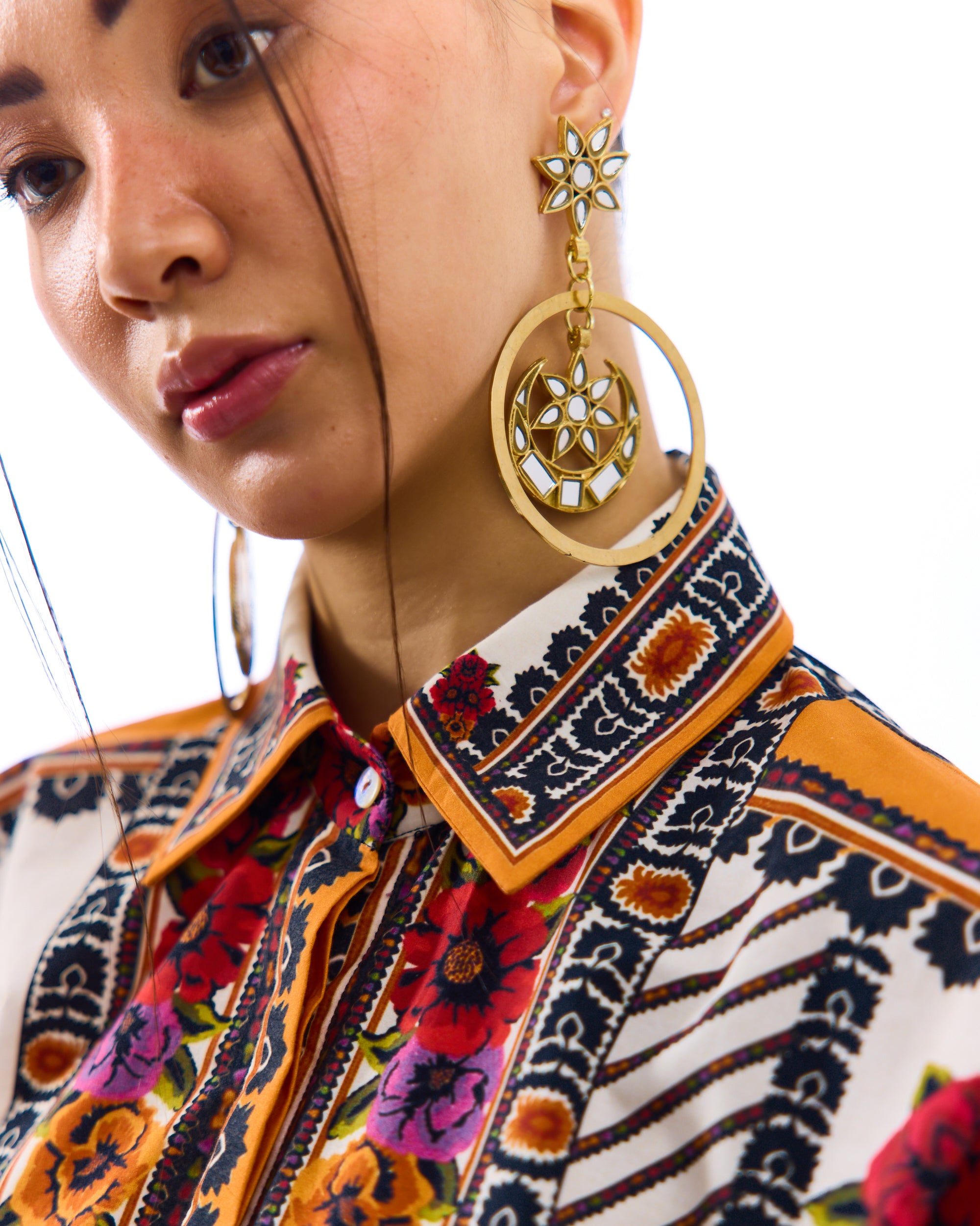 J'adore : Faiza - White/Orange