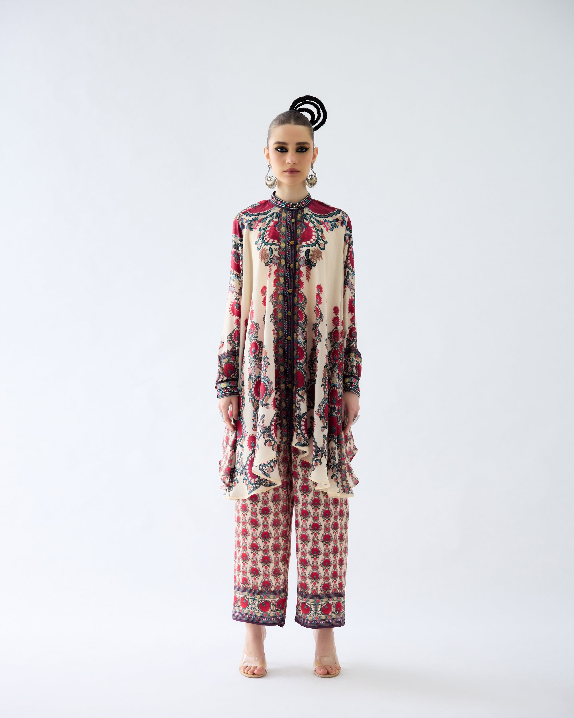Bukhara : Nilofer - Maroon