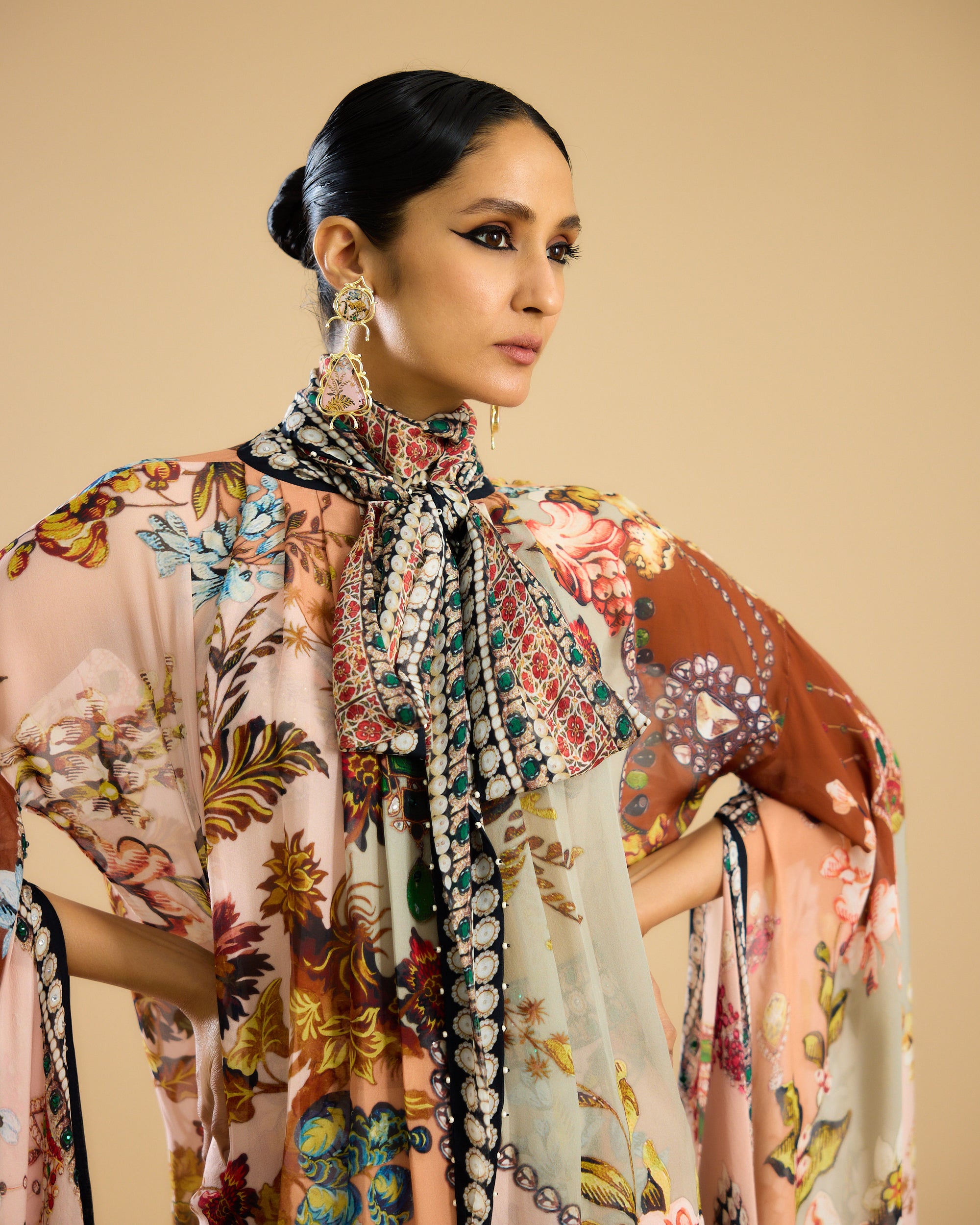 Nizam : Gabriella - Ivory/Peach
