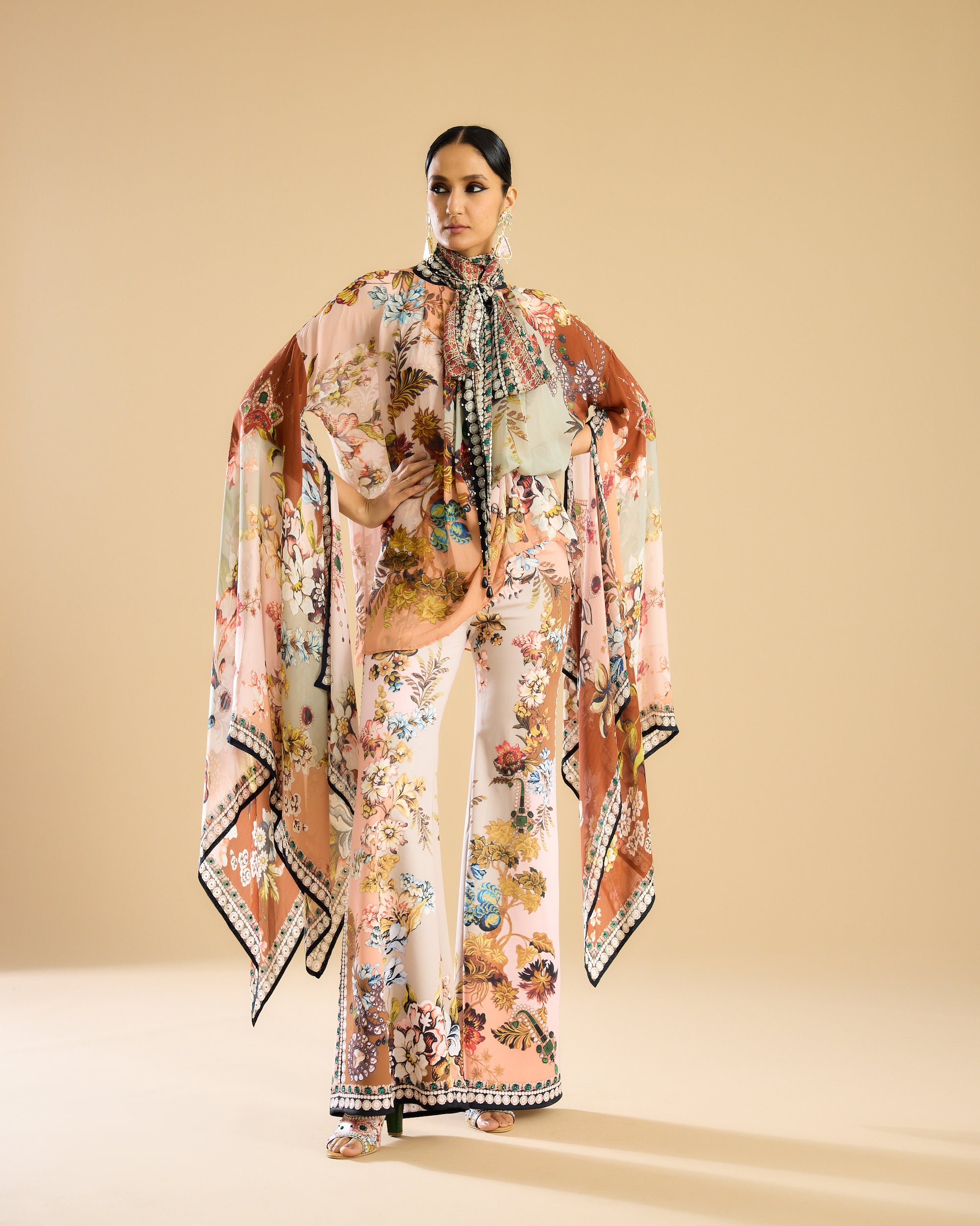 Nizam : Gabriella - Ivory/Peach