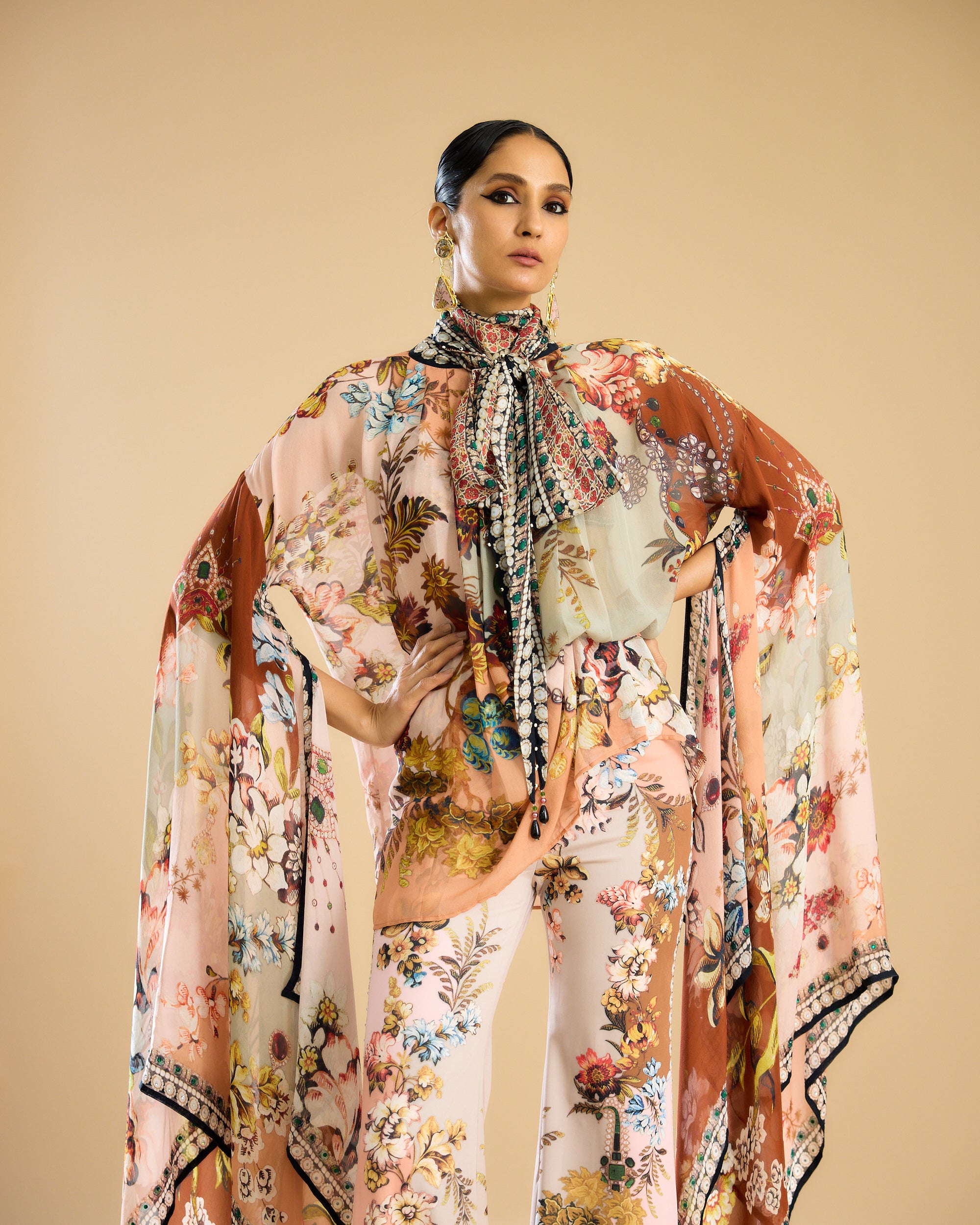 Nizam : Gabriella - Ivory/Peach