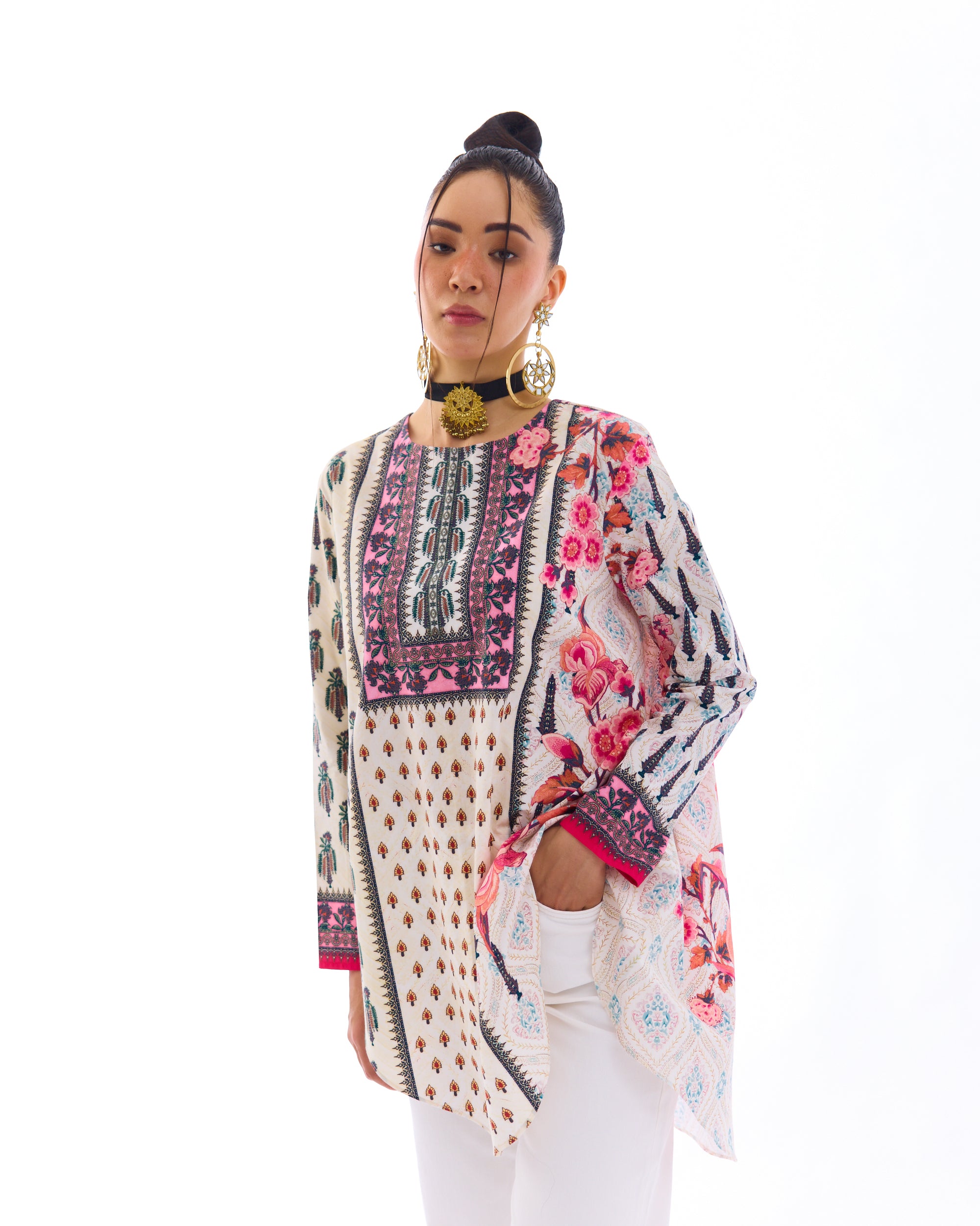 J'adore : Zainab - Ivory/Pink