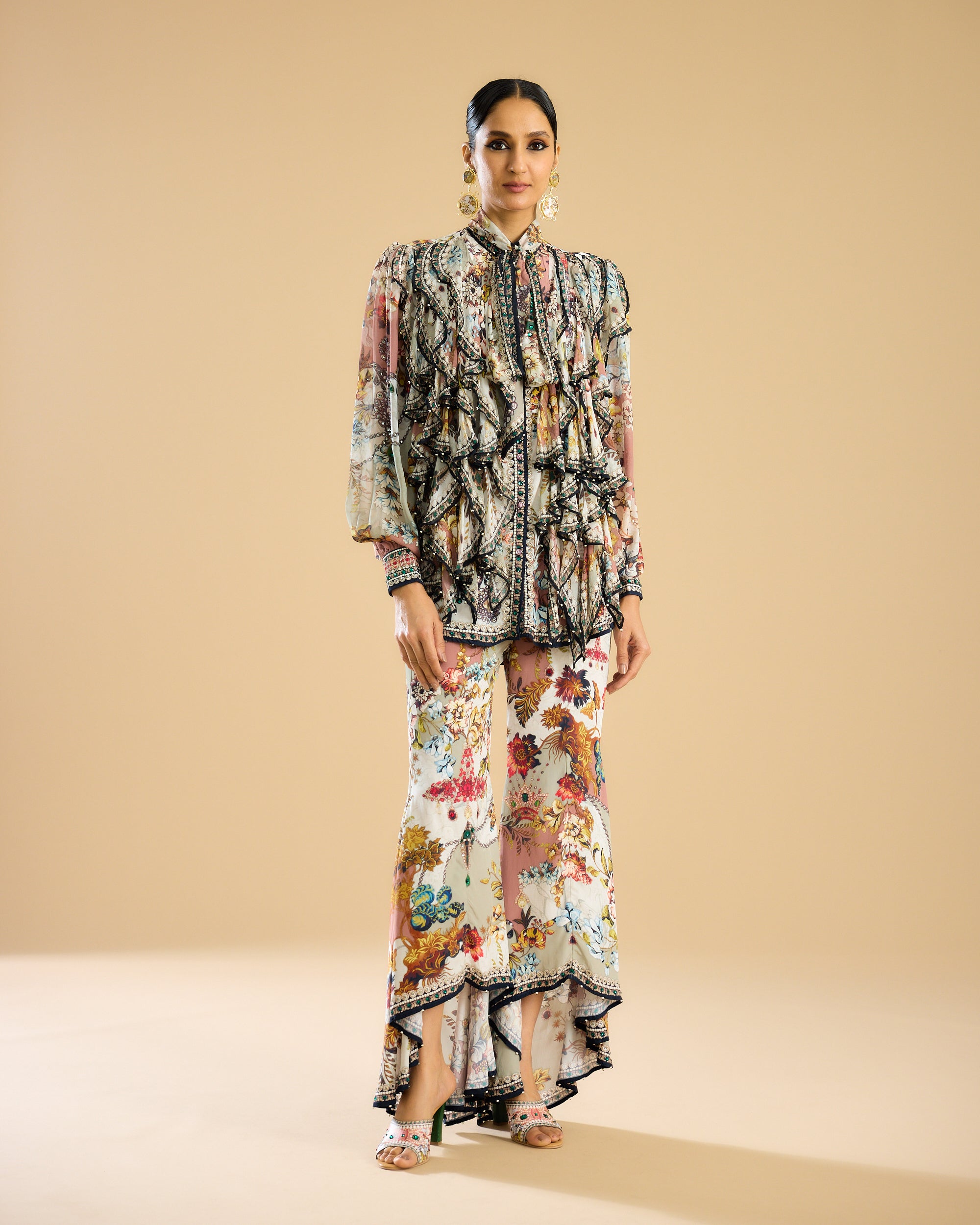 Nizam : Franchesca - Ivory/Peach