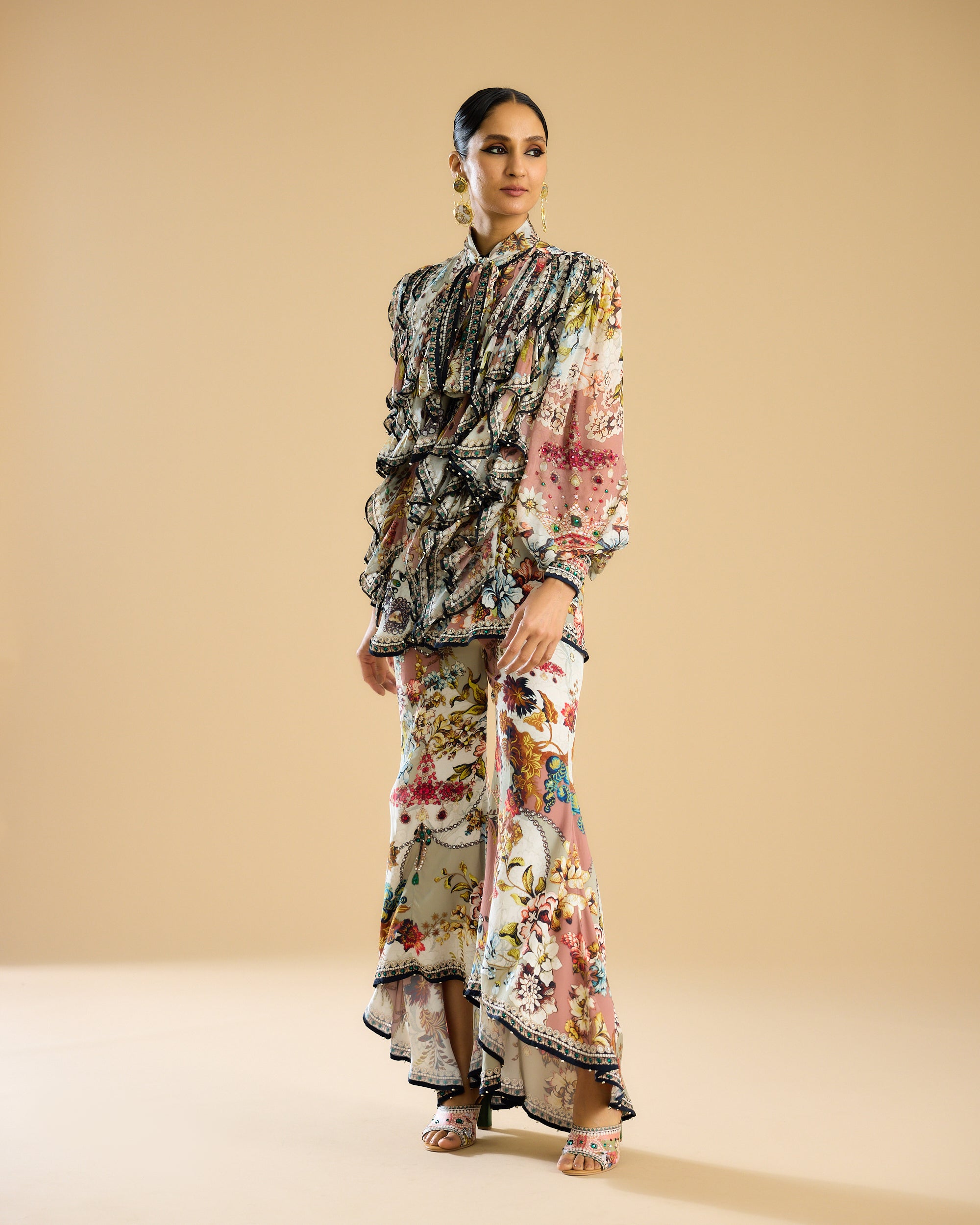 Nizam : Franchesca - Ivory/Peach