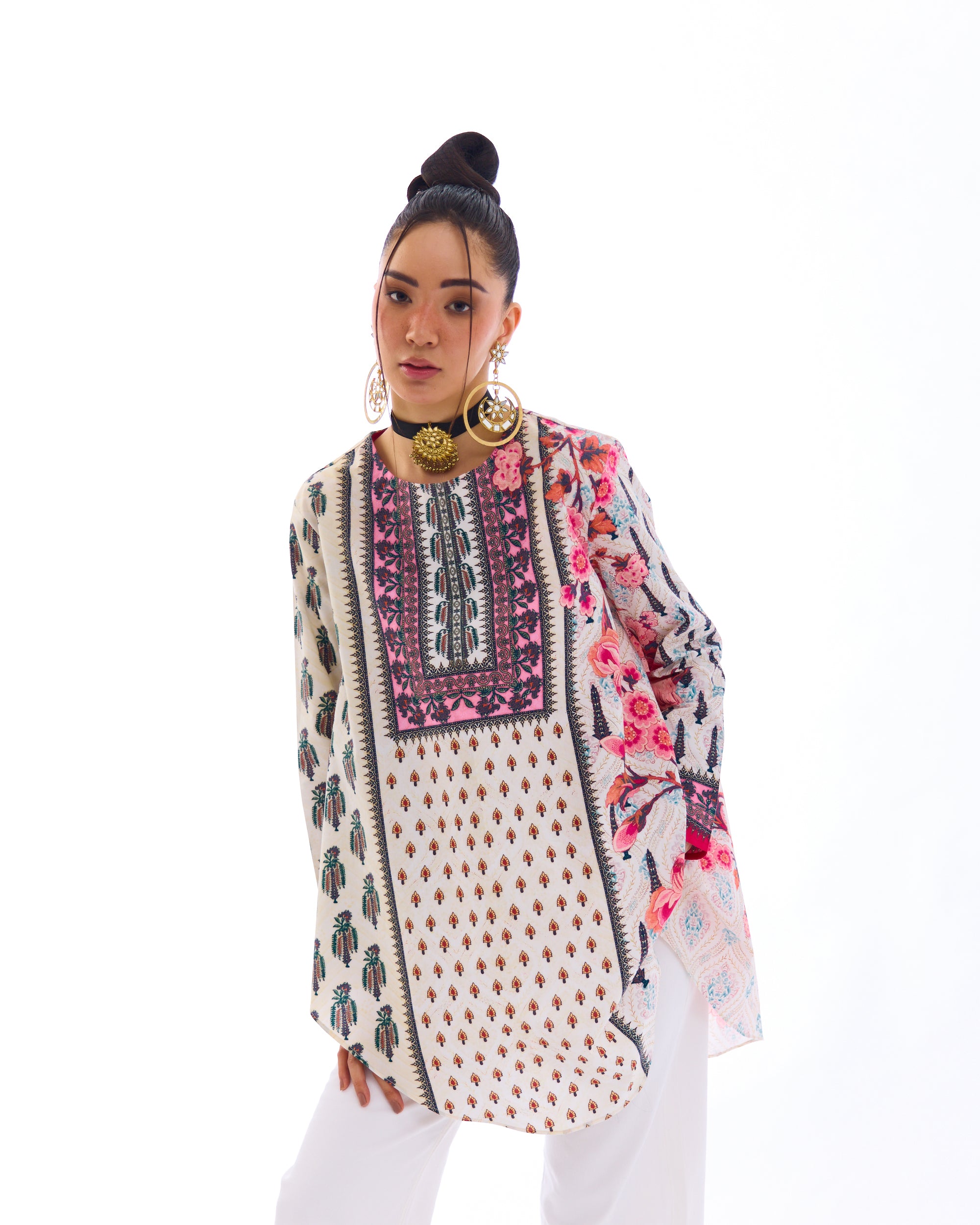 J'adore : Zainab - Ivory/Pink