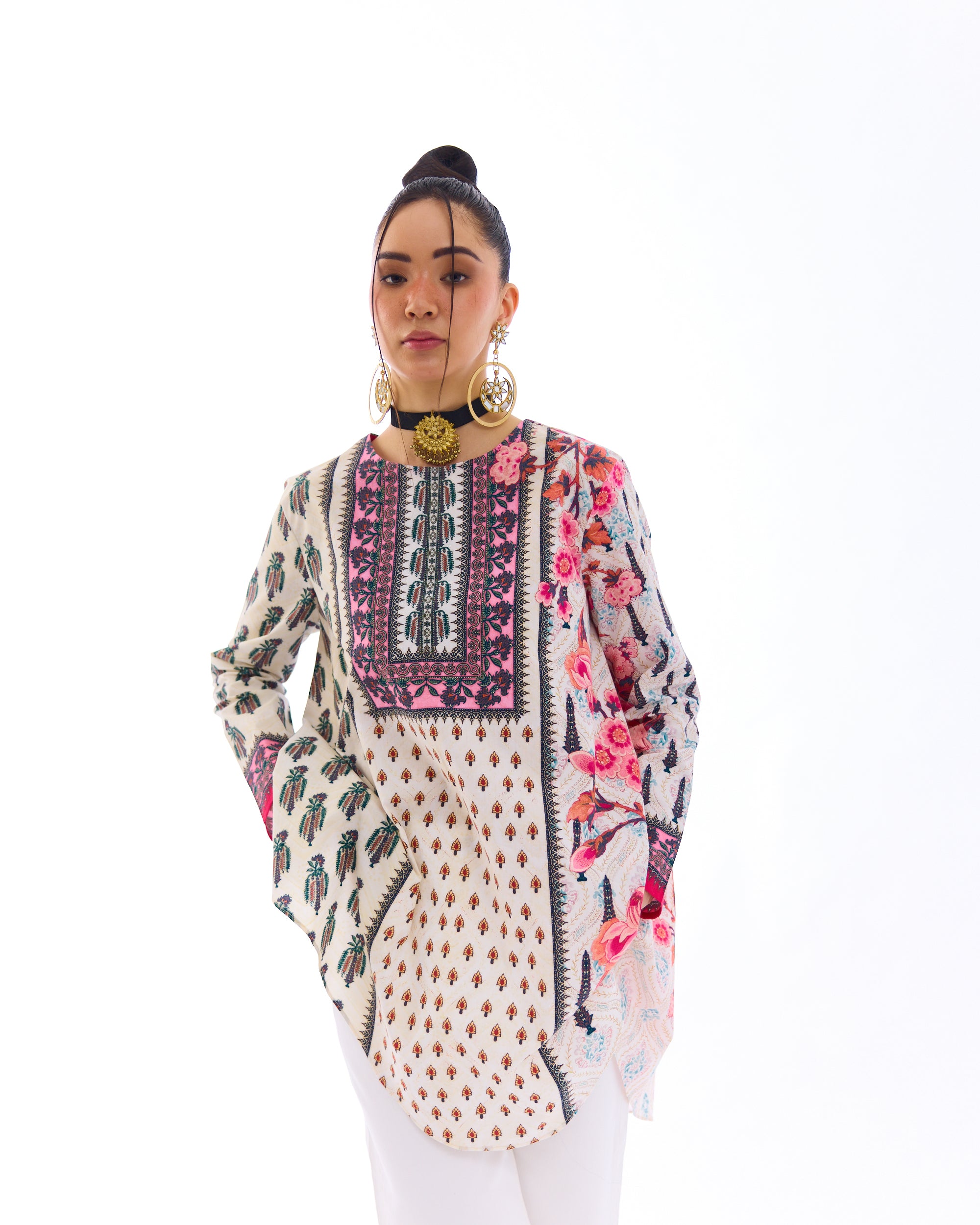 J'adore : Zainab - Ivory/Pink