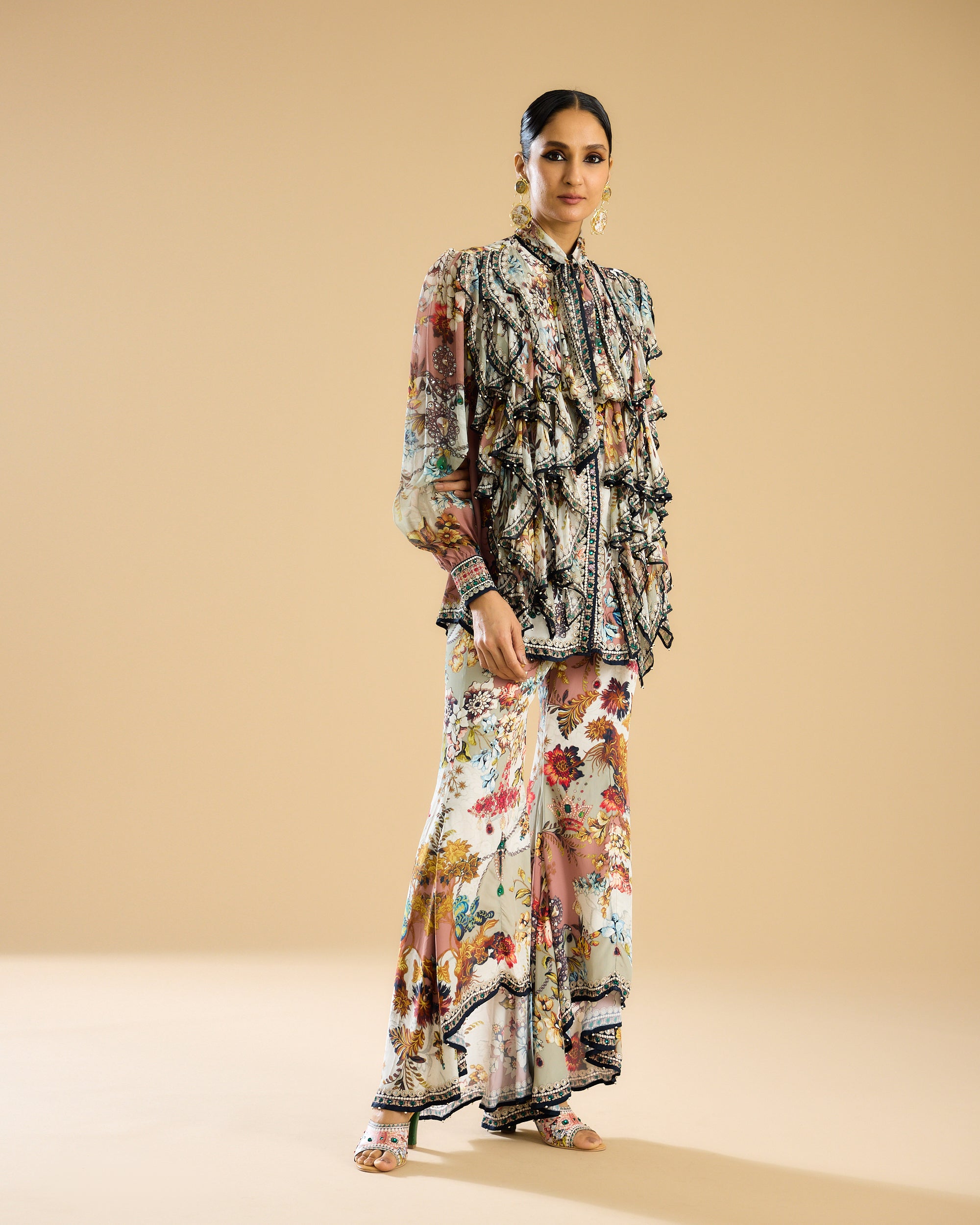 Nizam : Franchesca - Ivory/Peach