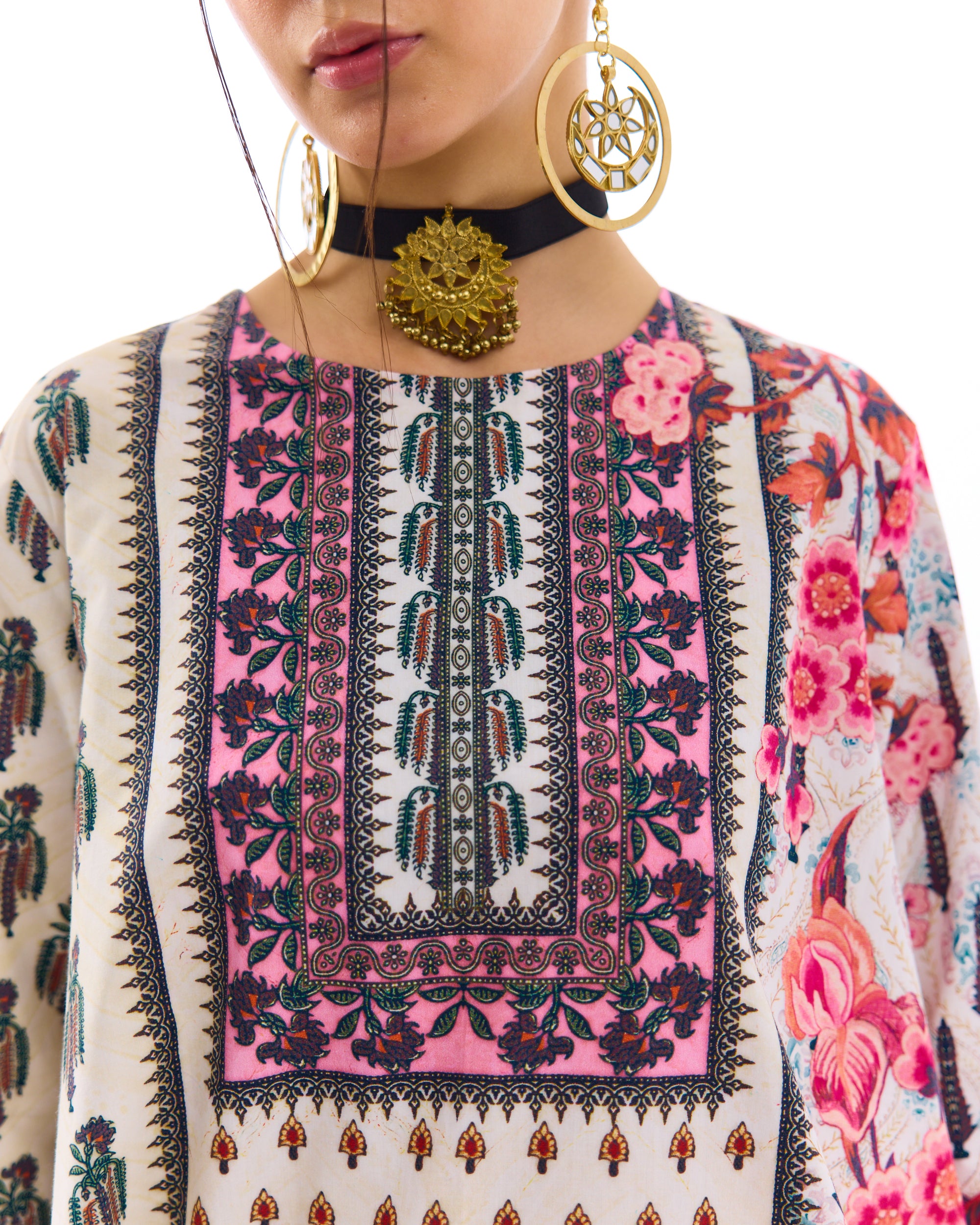 J'adore : Zainab - Ivory/Pink